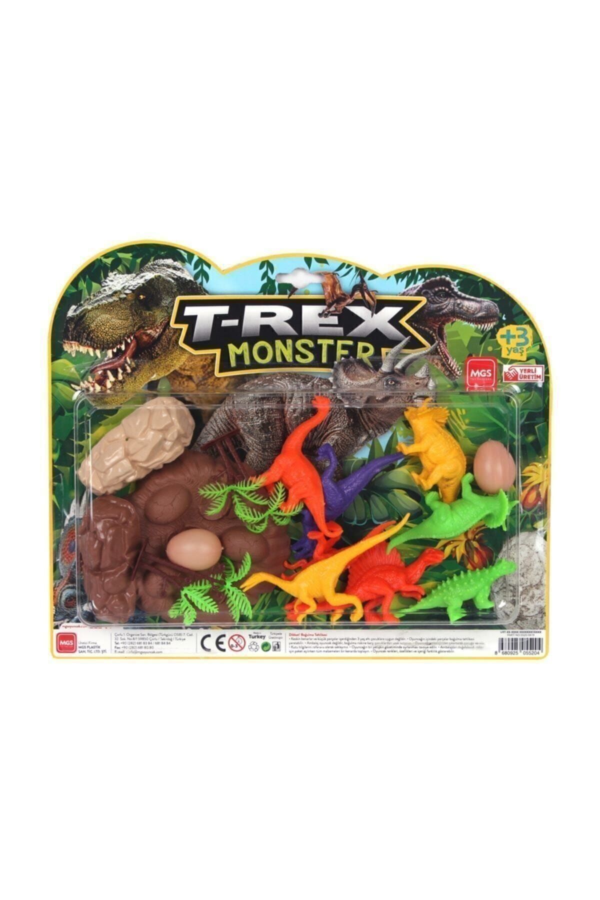 Büyük Dinazor Kartela Trex Monster Dinozor Set 3609