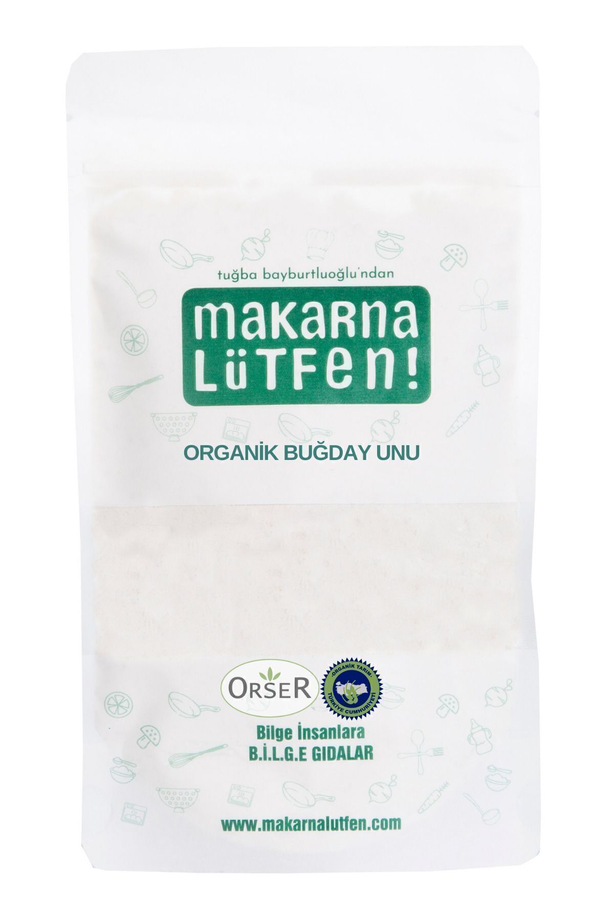 Organik Buğday Unu - Atalık Tohumdan Kepeksiz Acı Olmayan