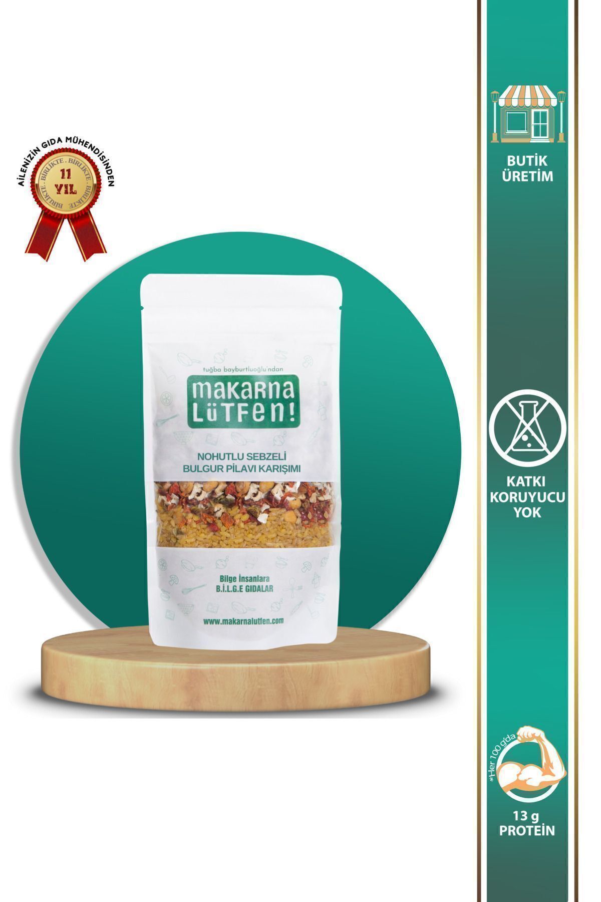 Nohutlu Sebzeli Bulgur Pilavı Karışımı (250 G)