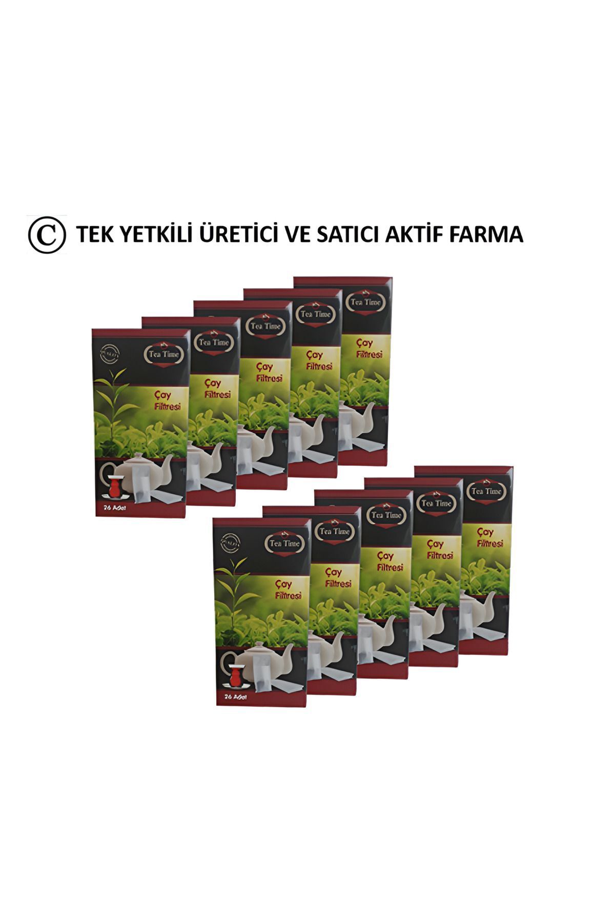 Çay Demleme Poşeti (ÇAY FİLTRESİ) *10 Paket* (260 POŞET)