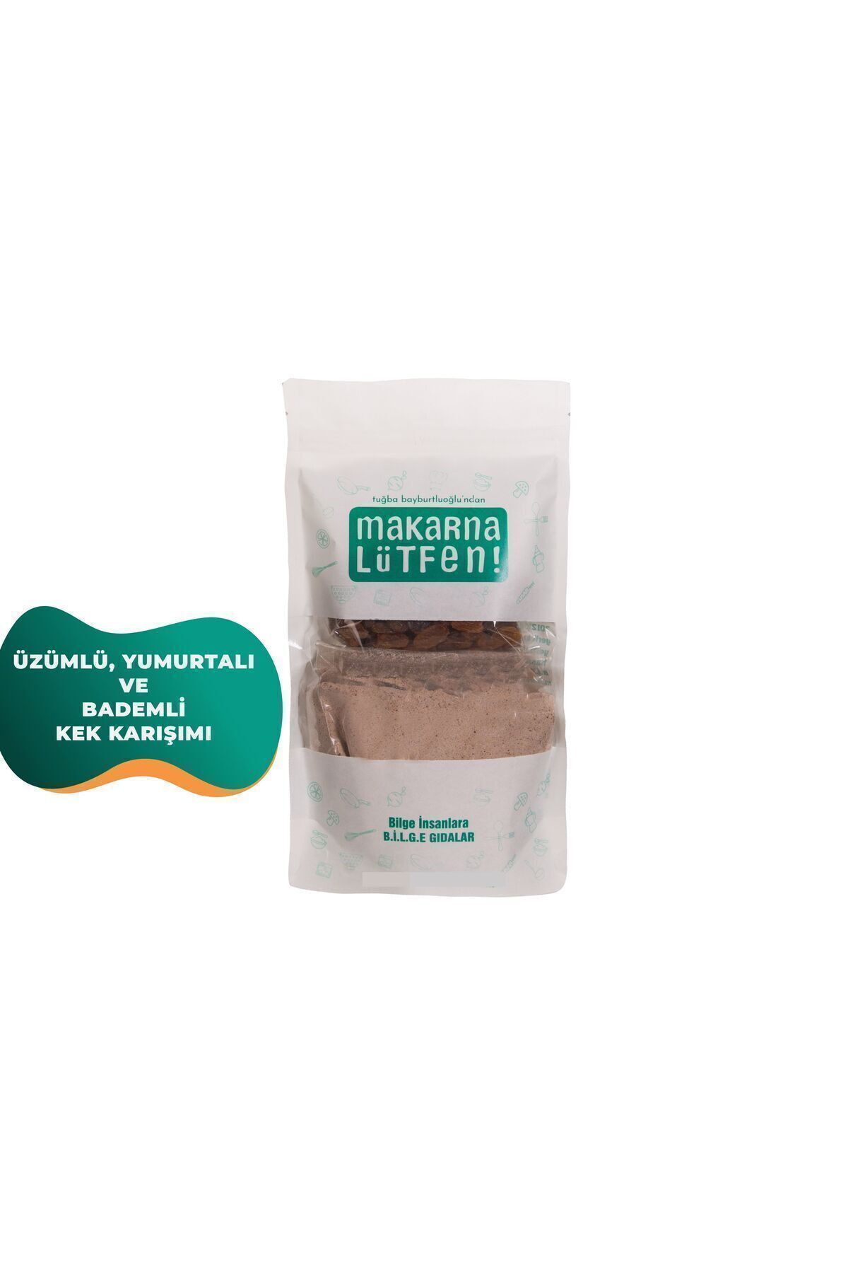 Üzümlü Yumurtalı ve Bademli Kek Karışımı (385 Gr)