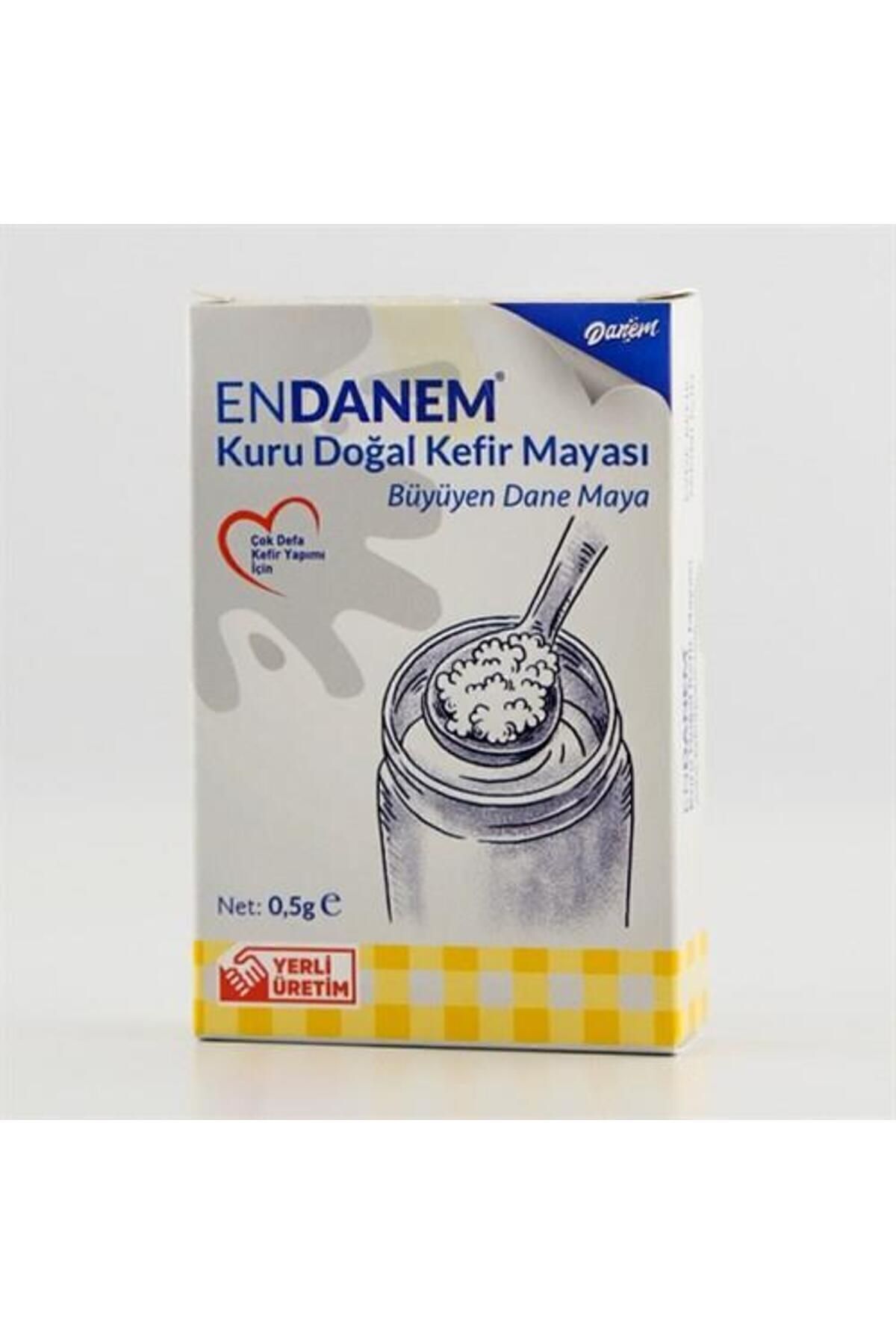 Endanem Çok Kullanımlık Kuru Doğal Kefir Mayası 0,5 gr