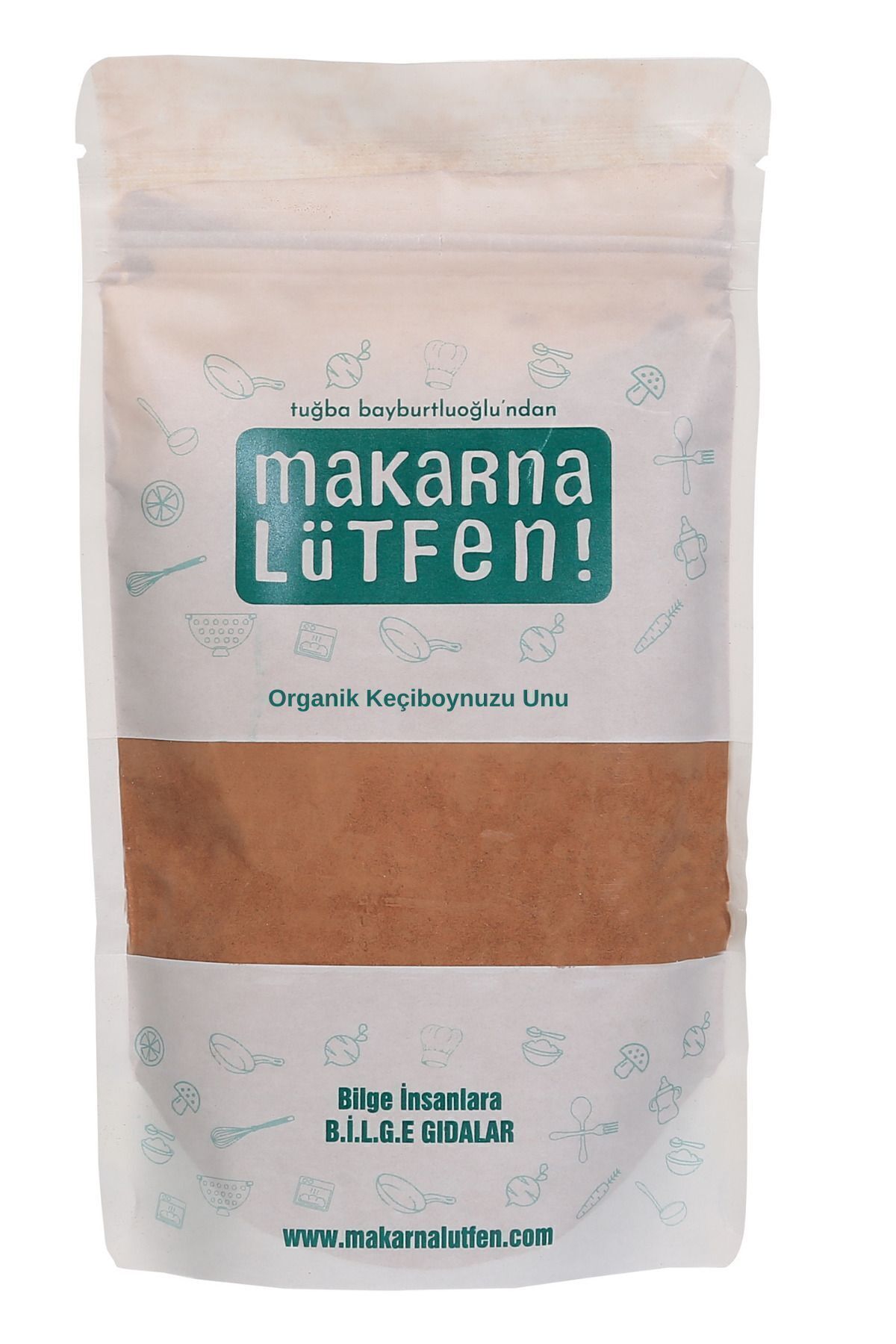 Organik Keçiboynuzu Unu (KATKISIZ-YERLİ-250 G)