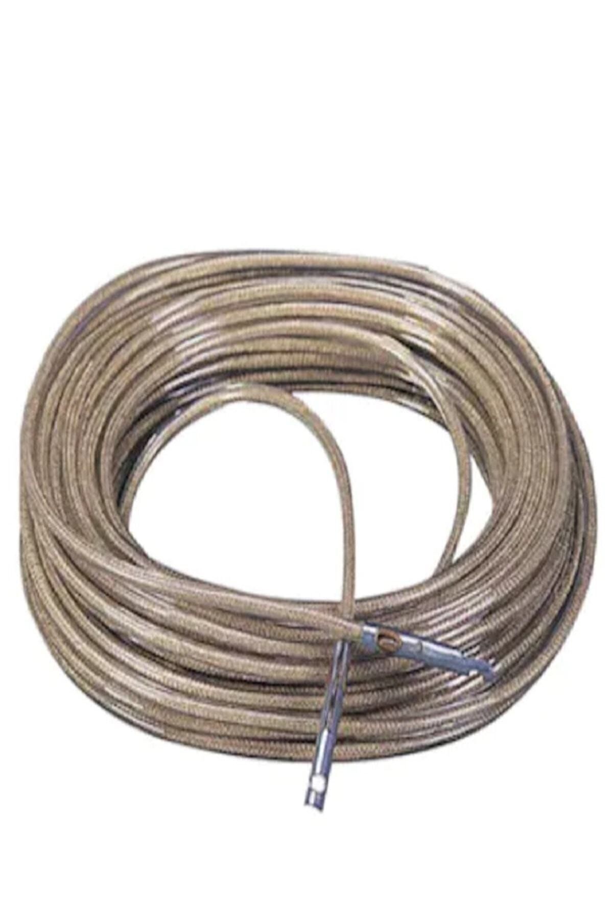 40 Metre Gümrük Halatı Çelik Tel Halat 7mm Kalınlık 40 M Uzunluk