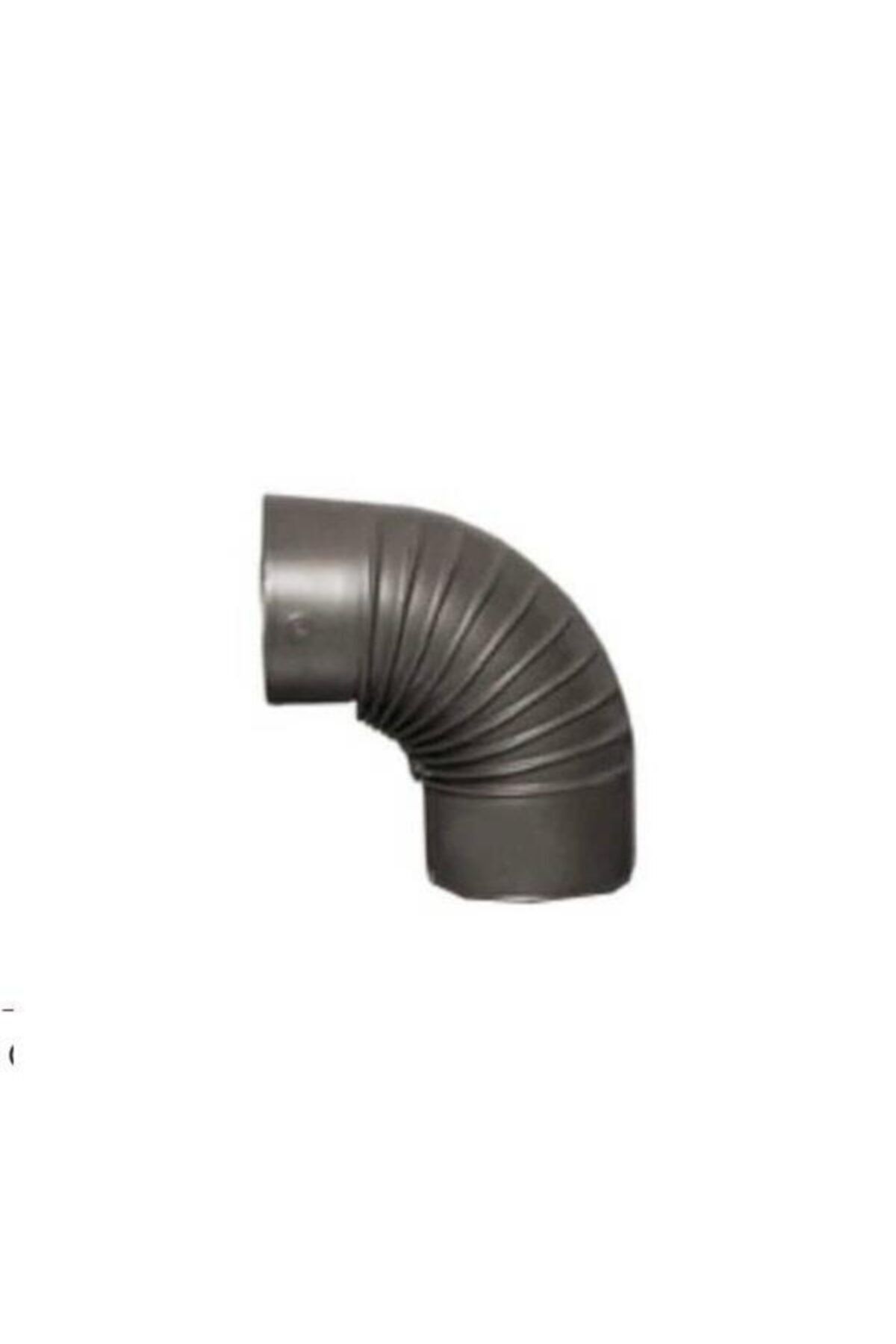Mat Siyah Emaye Soba Borusu Dirseği 0.40 mm
