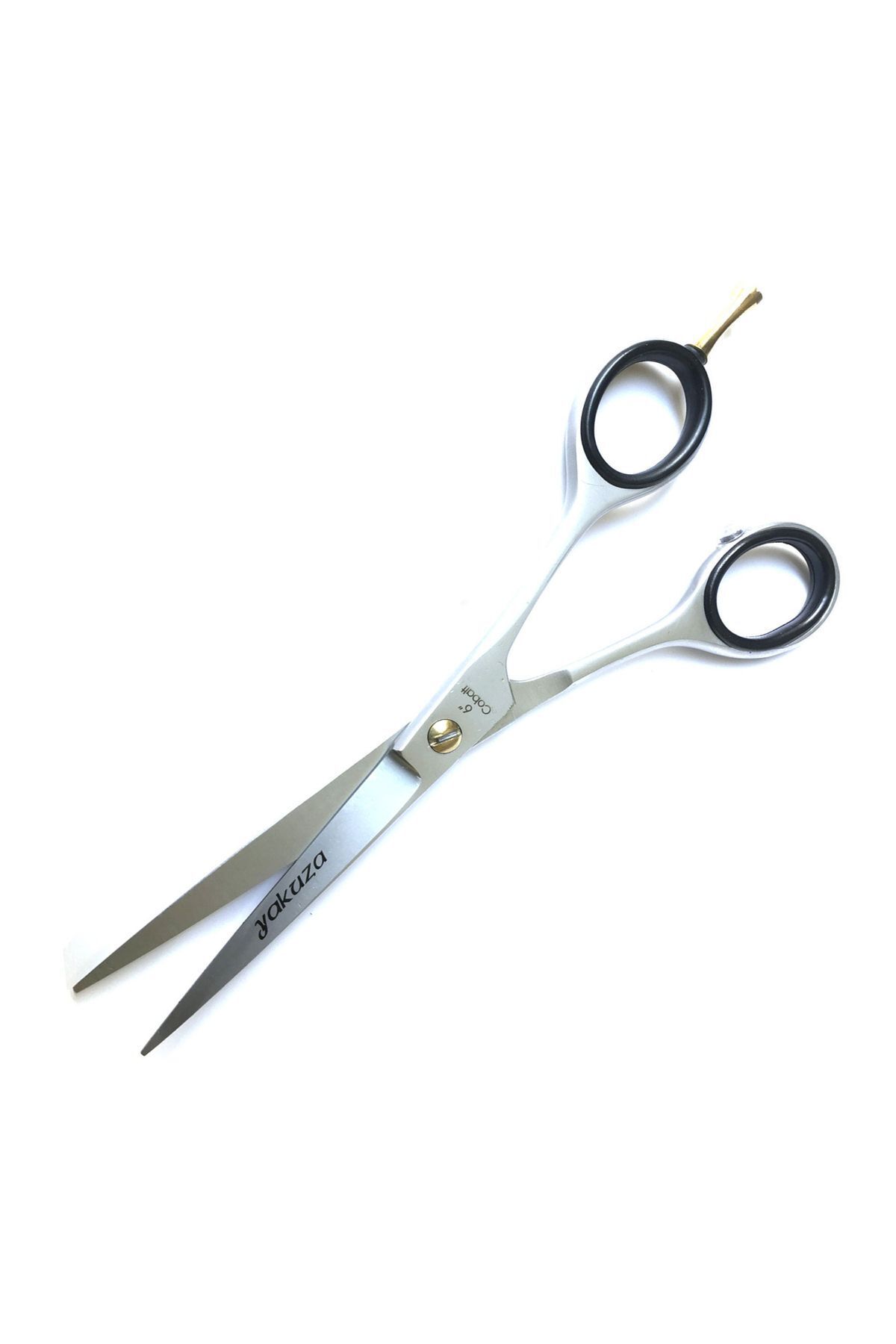 Salon Saç Kesim Makası 6inc Cobalt" Profesyo. Kuaför Berber Kesim Makası