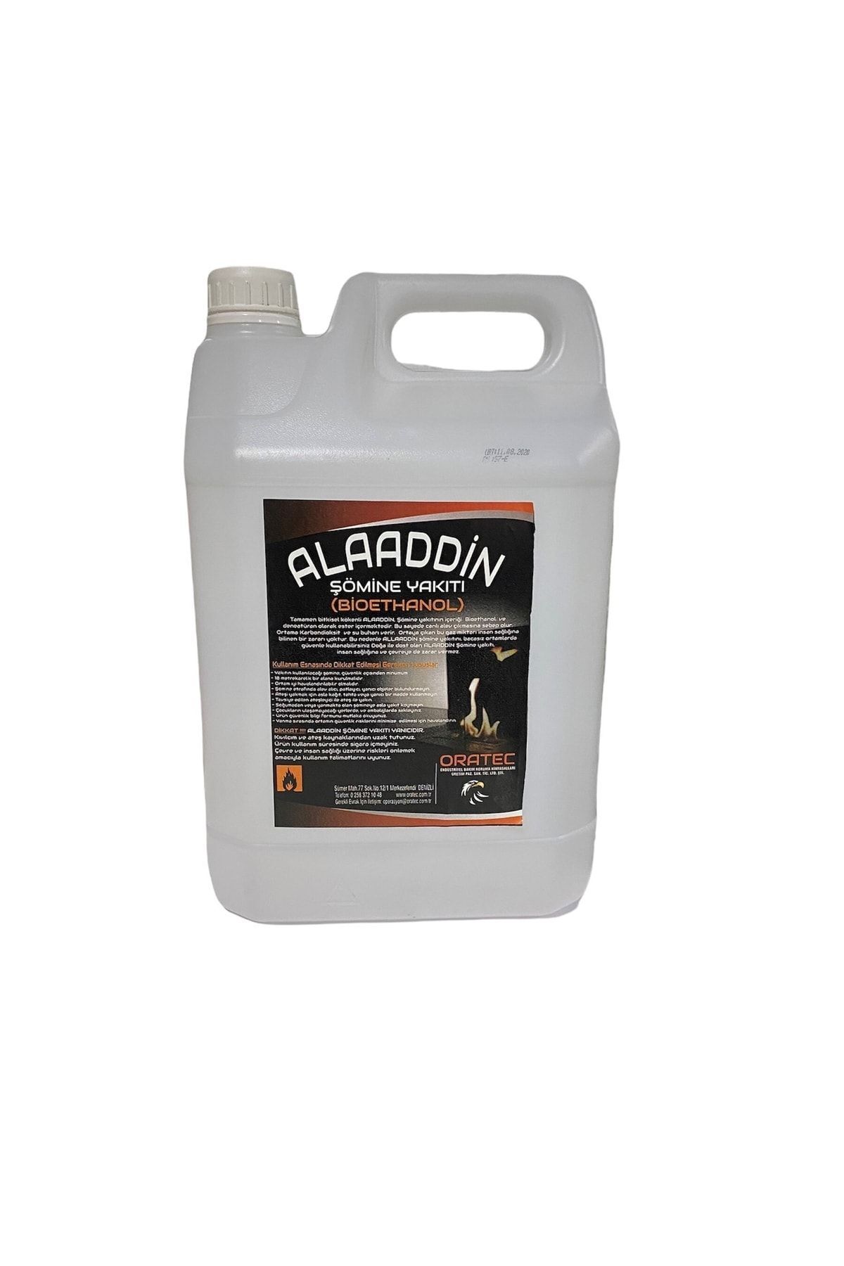 5 Lt(4 Kg) Bacasız (bioethanol) Şömine Yakıtı