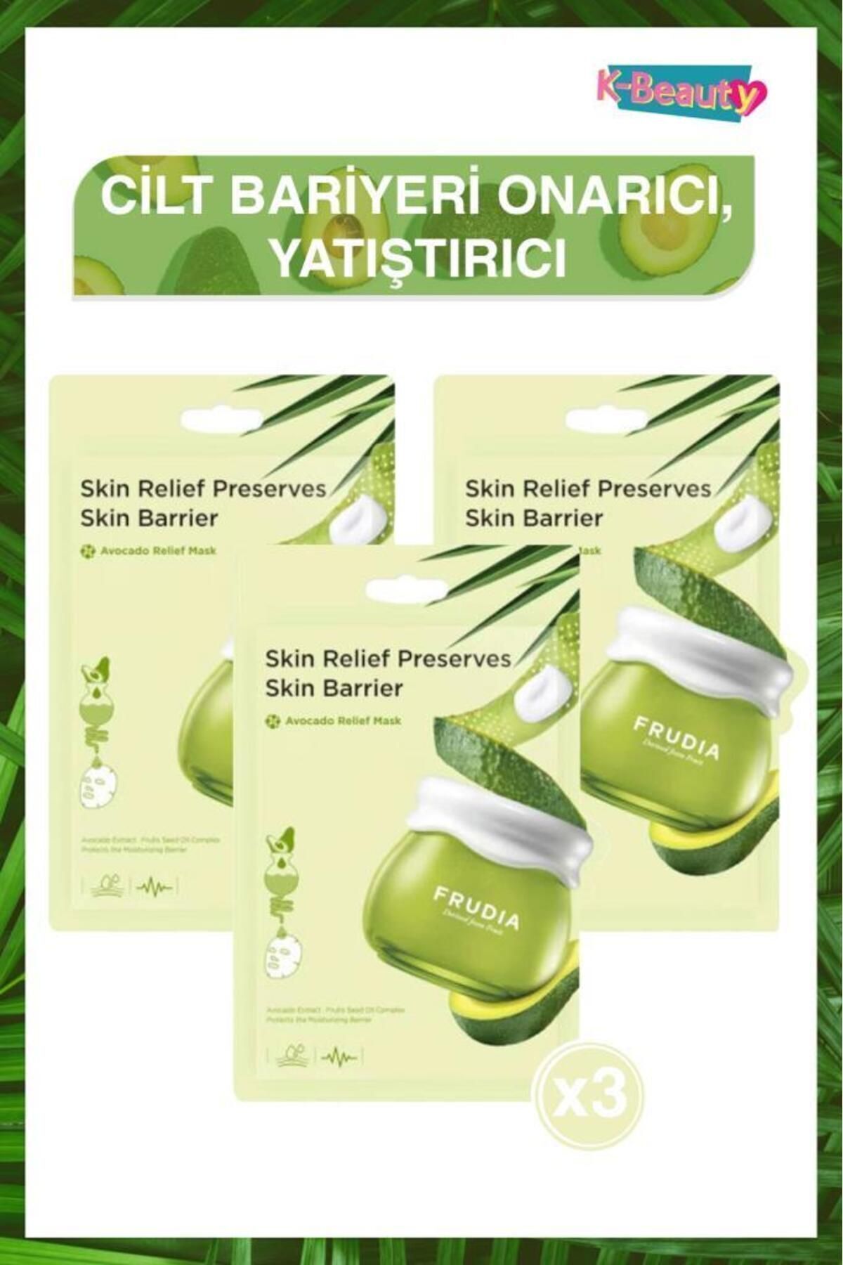 Avocado Relıef Maske 3 Adet