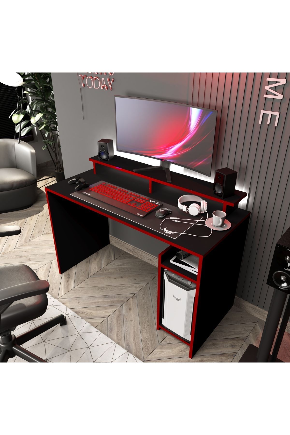 Gama Ledli Oyuncu Masası , Gaming , Çalışma Masası