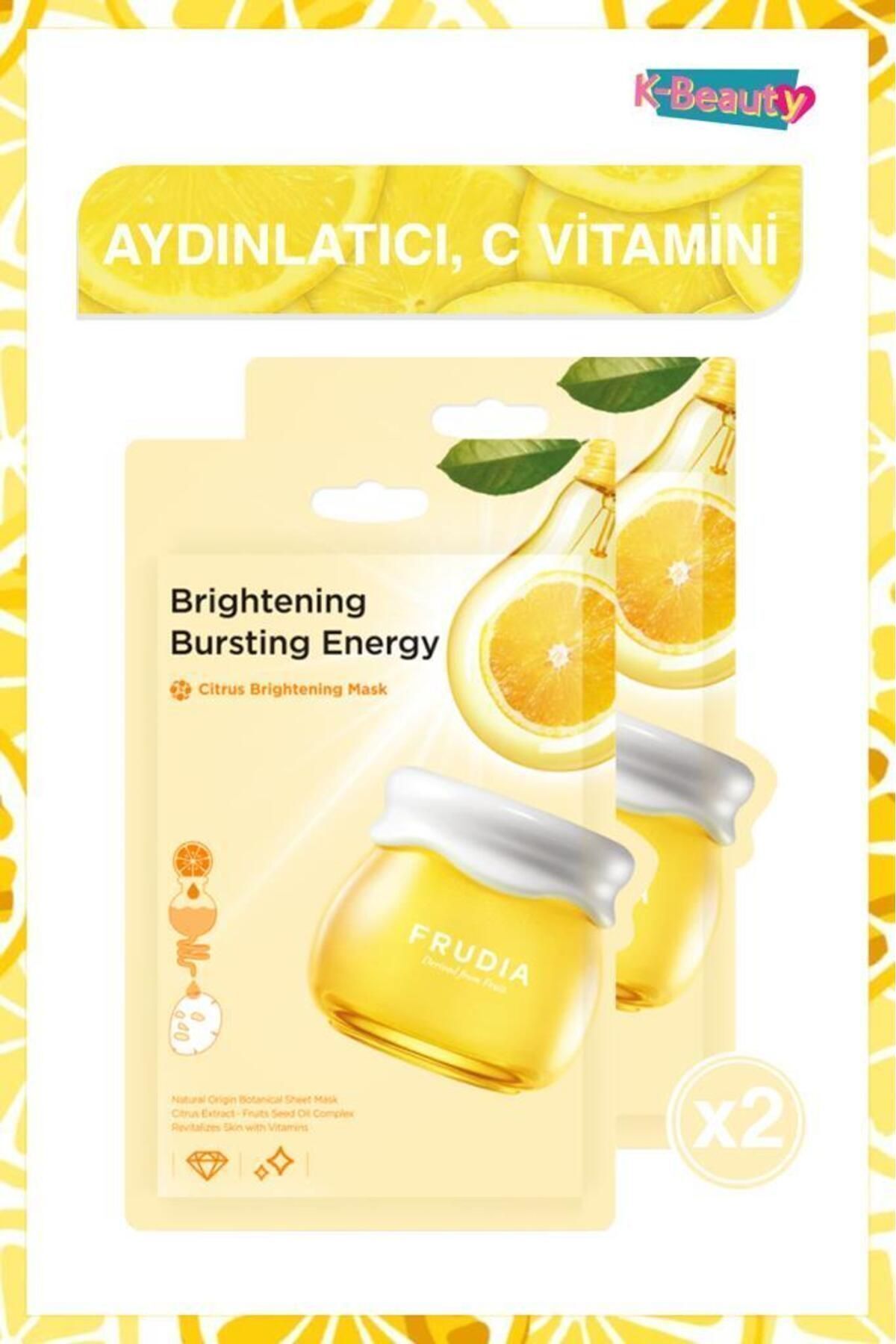 Citrus Aydınlatıcı Yüz Maskesi 2 Adet
