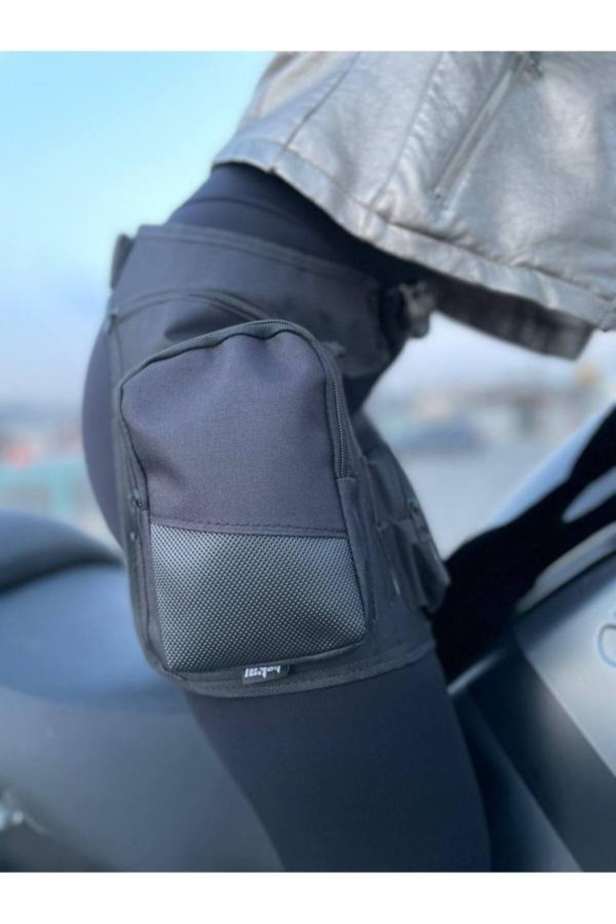 Deri Su Geçirmez Motorsiklet Çantası