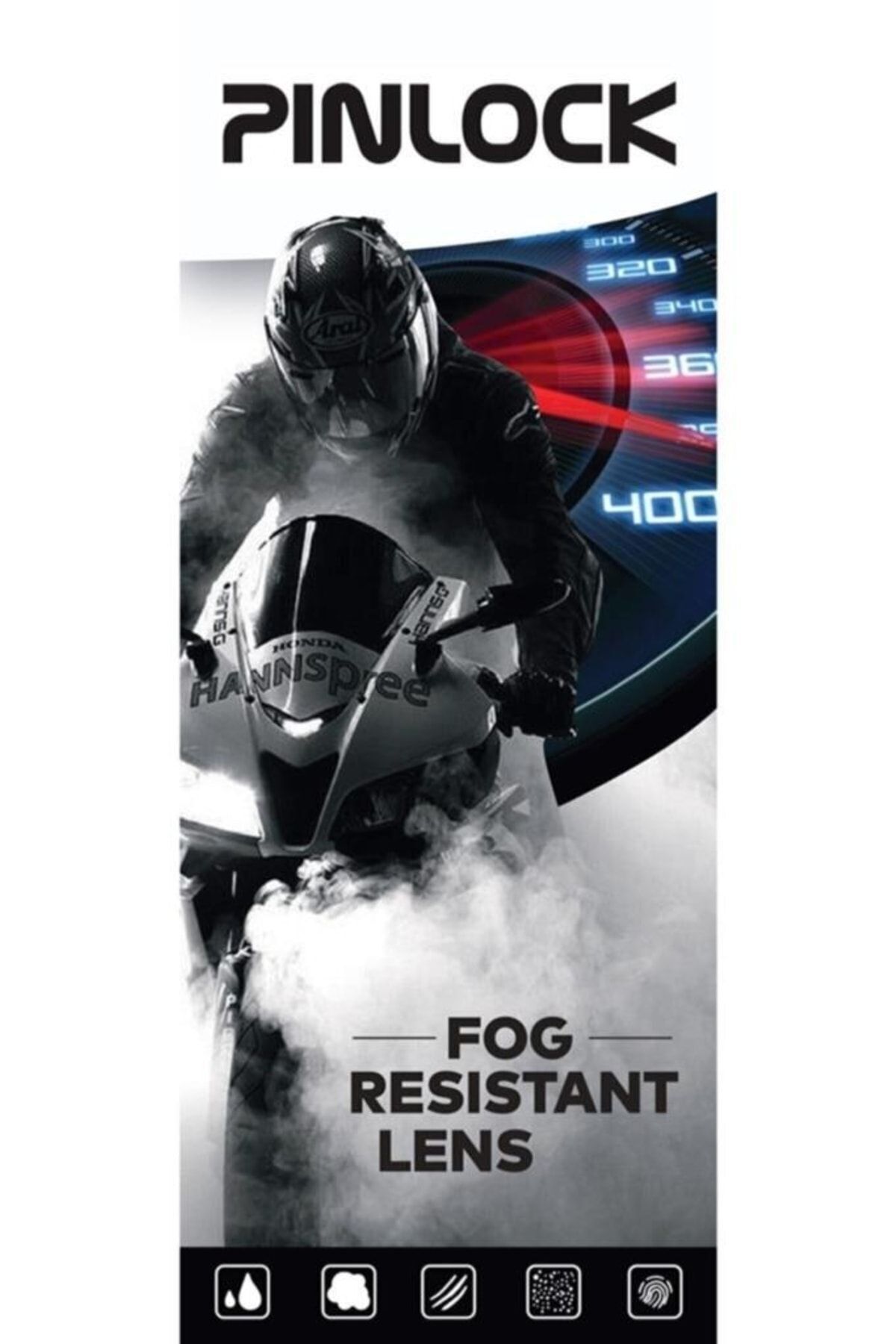 Motosiklet Kask Vizör Buğu Buhar Önleyici Universal Pinlock Film