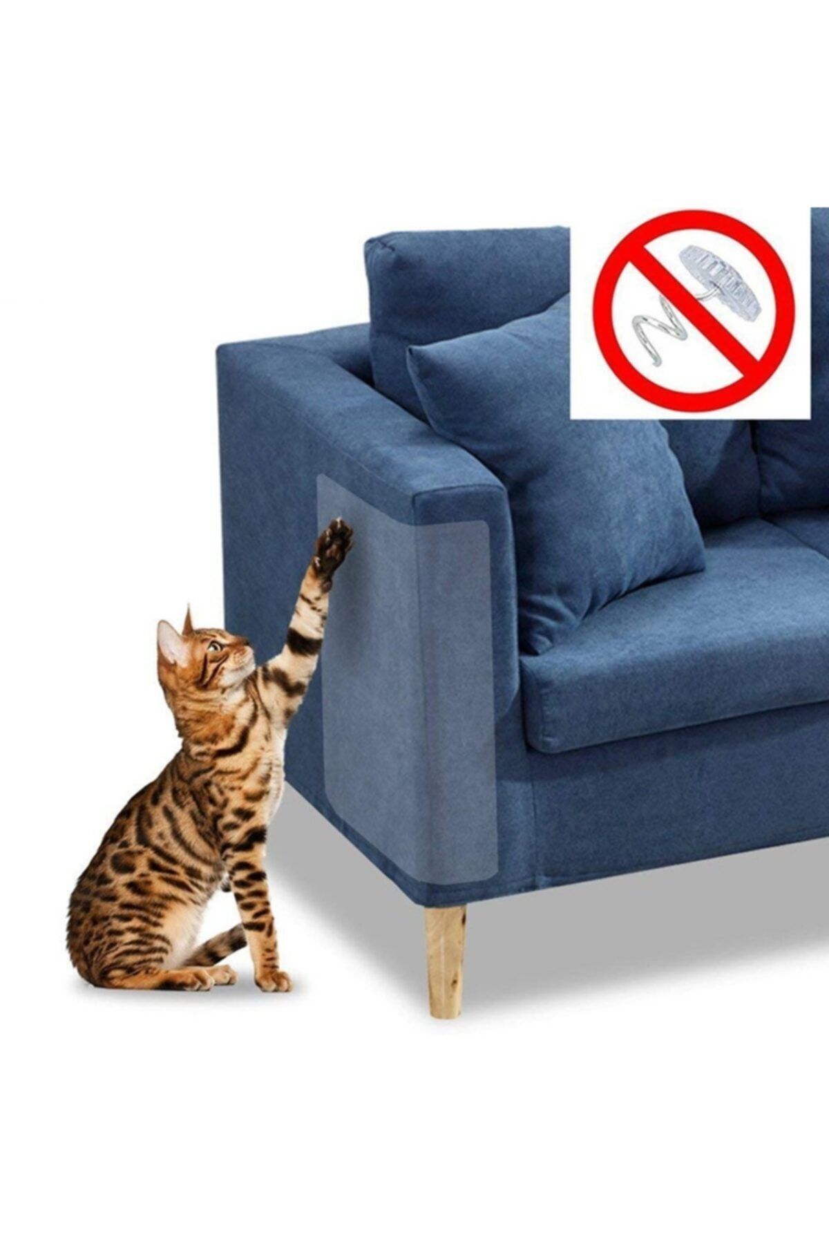 Kedi Koltuk Koruyucu 20 X 50cm Mobilya Koruyucu