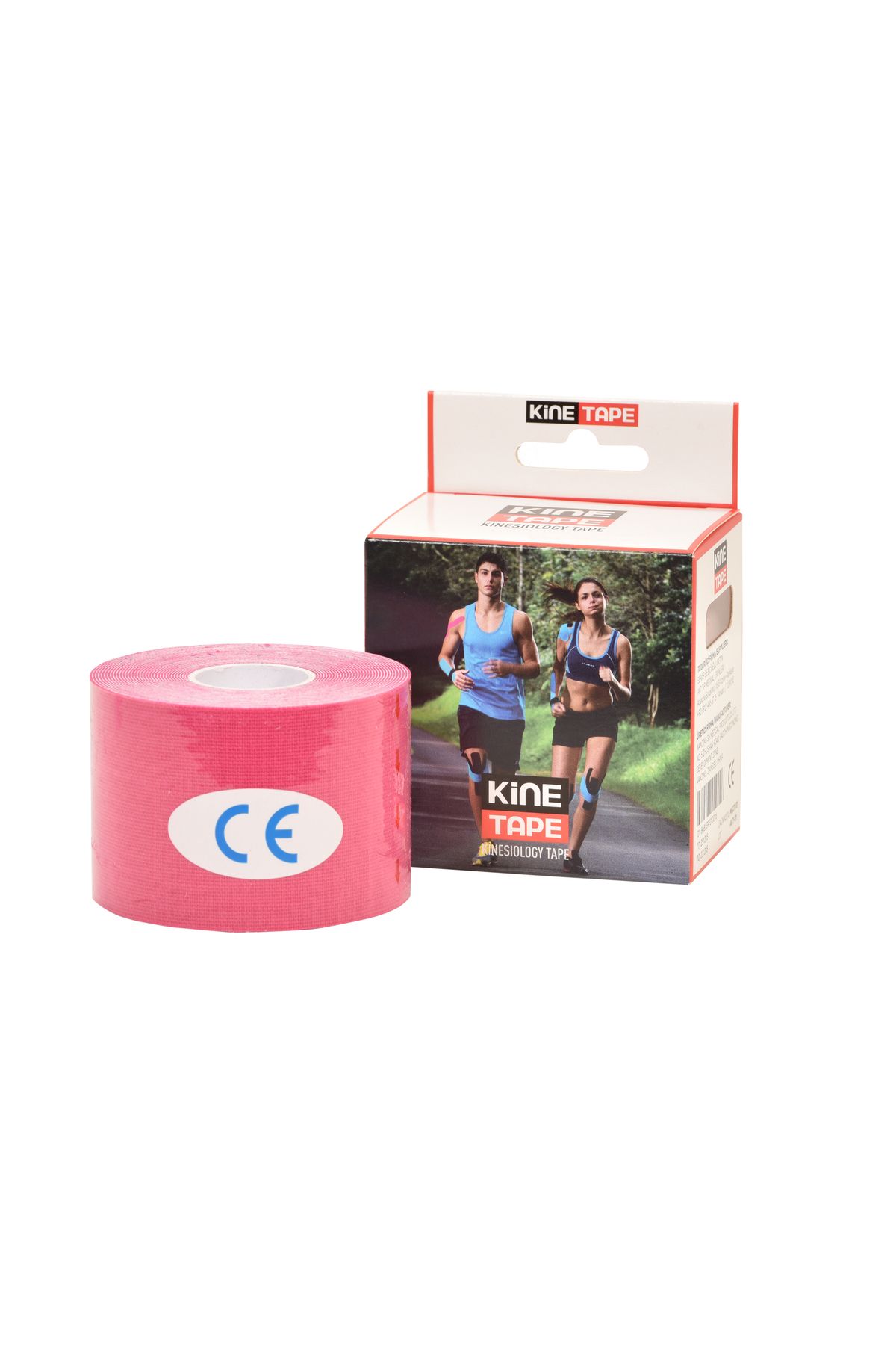 Pembe Renk Sporcu Bandı 5 Metre X 5 Cm Kinezyo Tape