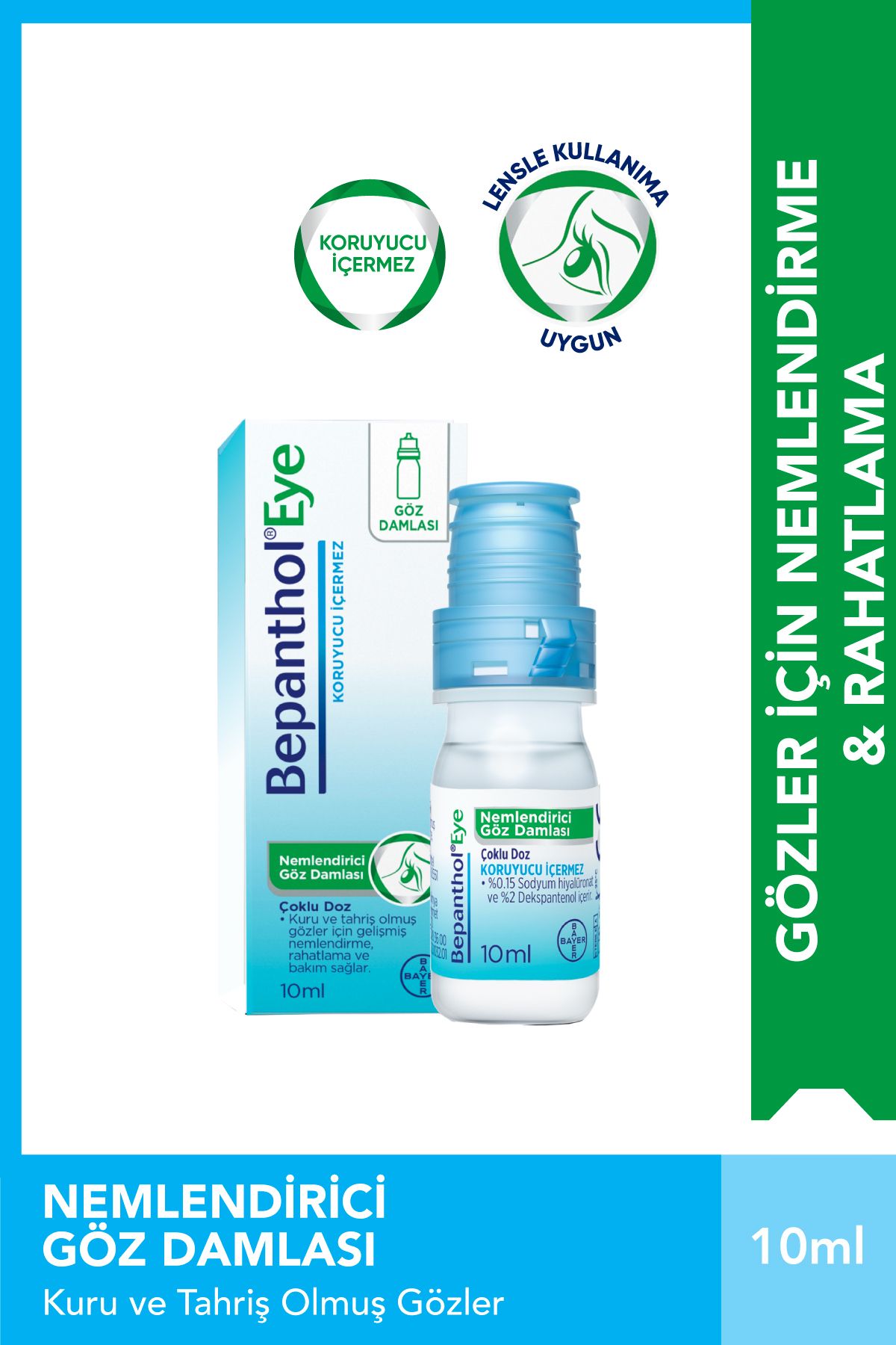 Eye Nemlendirici Göz Damlası Çoklu Doz 10ml