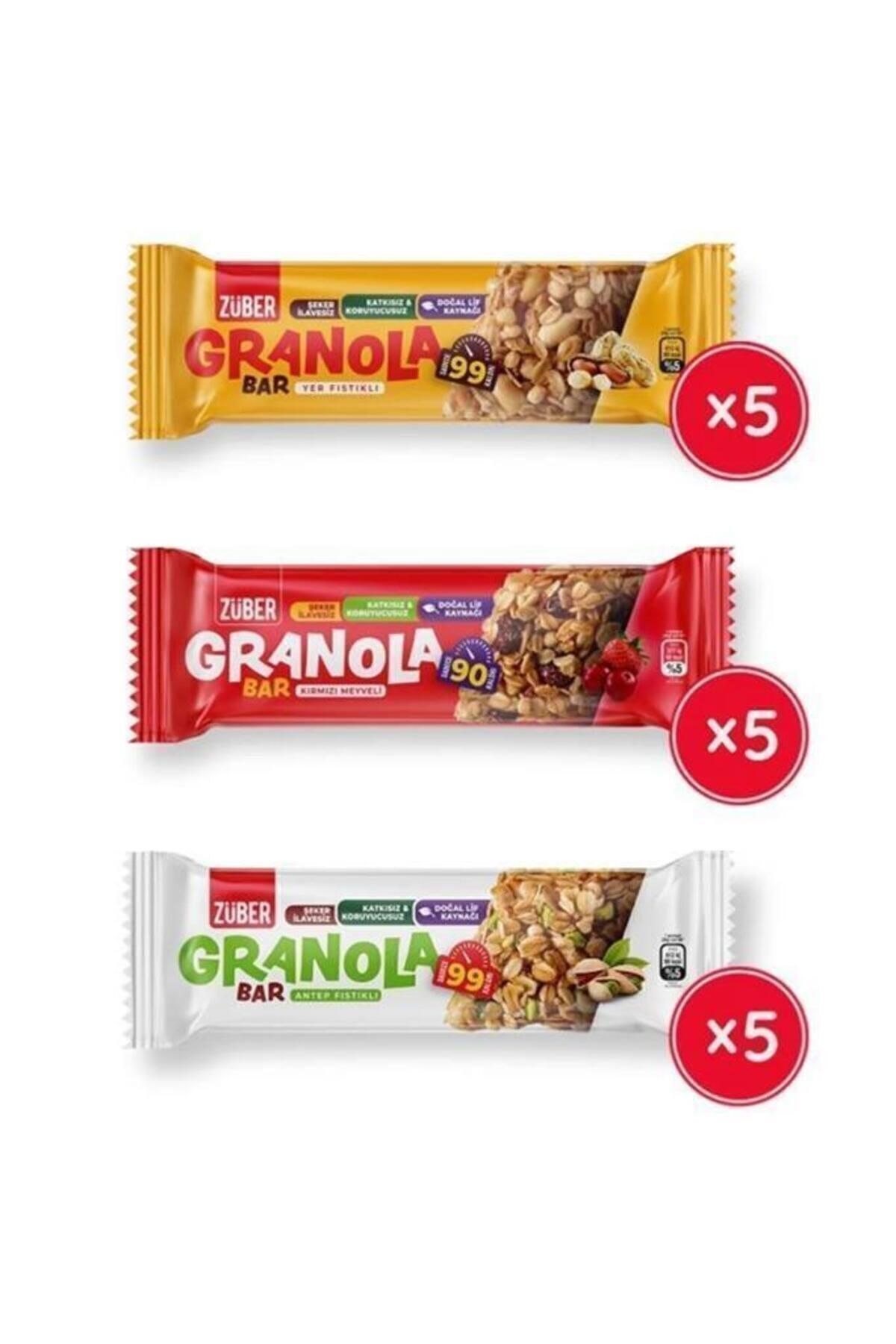 Granola Bar Deneme Paketi x 15 Adet