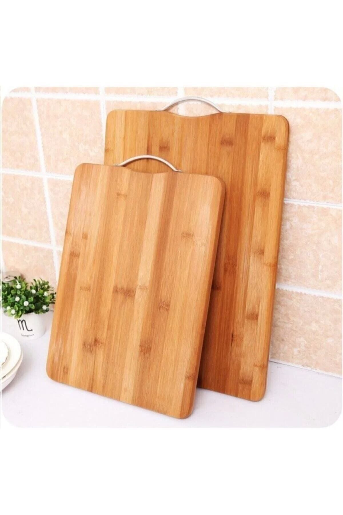 Bambu 2 Li Kesme Tahtası 20x30 - 22-32 Cm