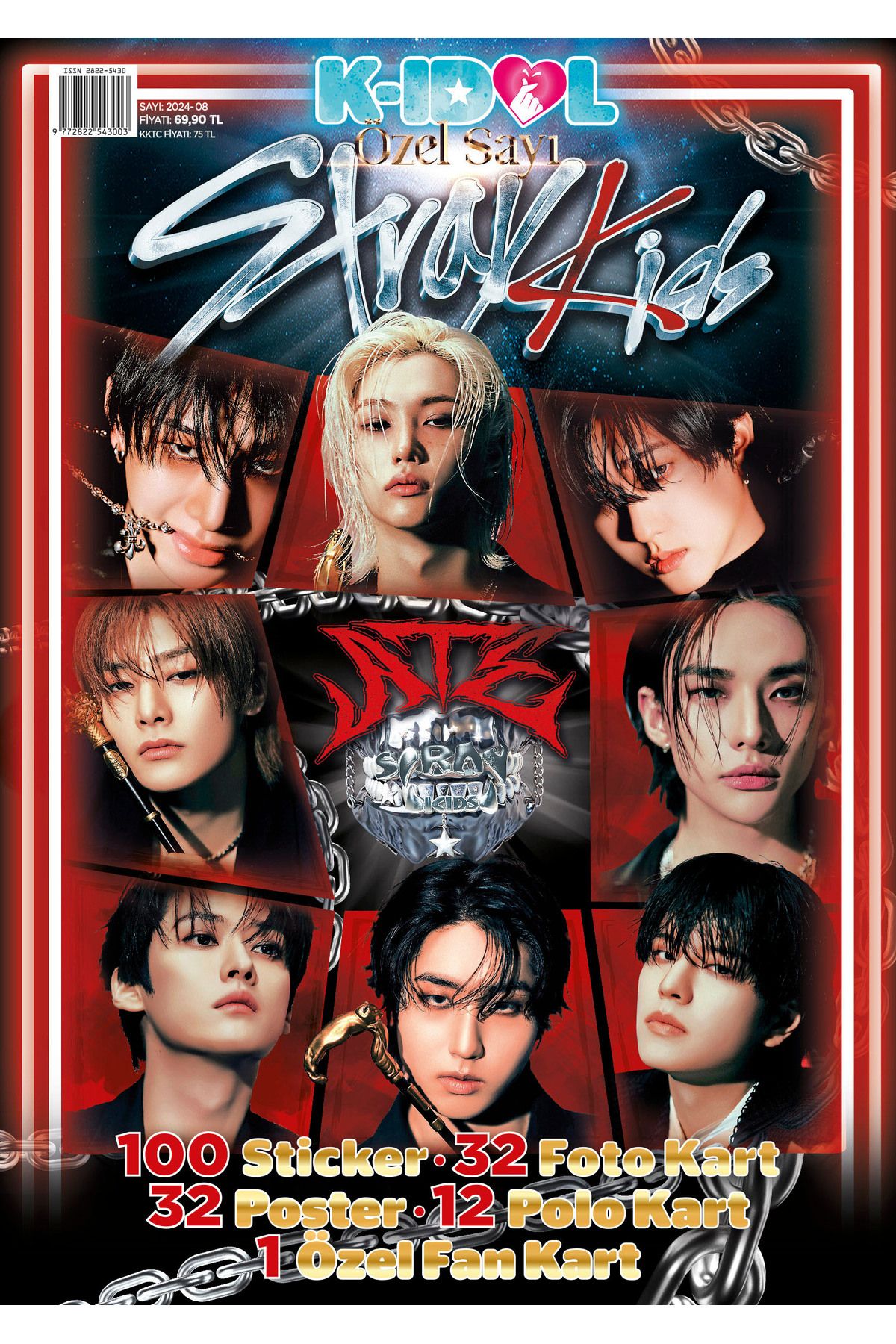KIDOL OZEL SAYI STRAYKIDS  ATE