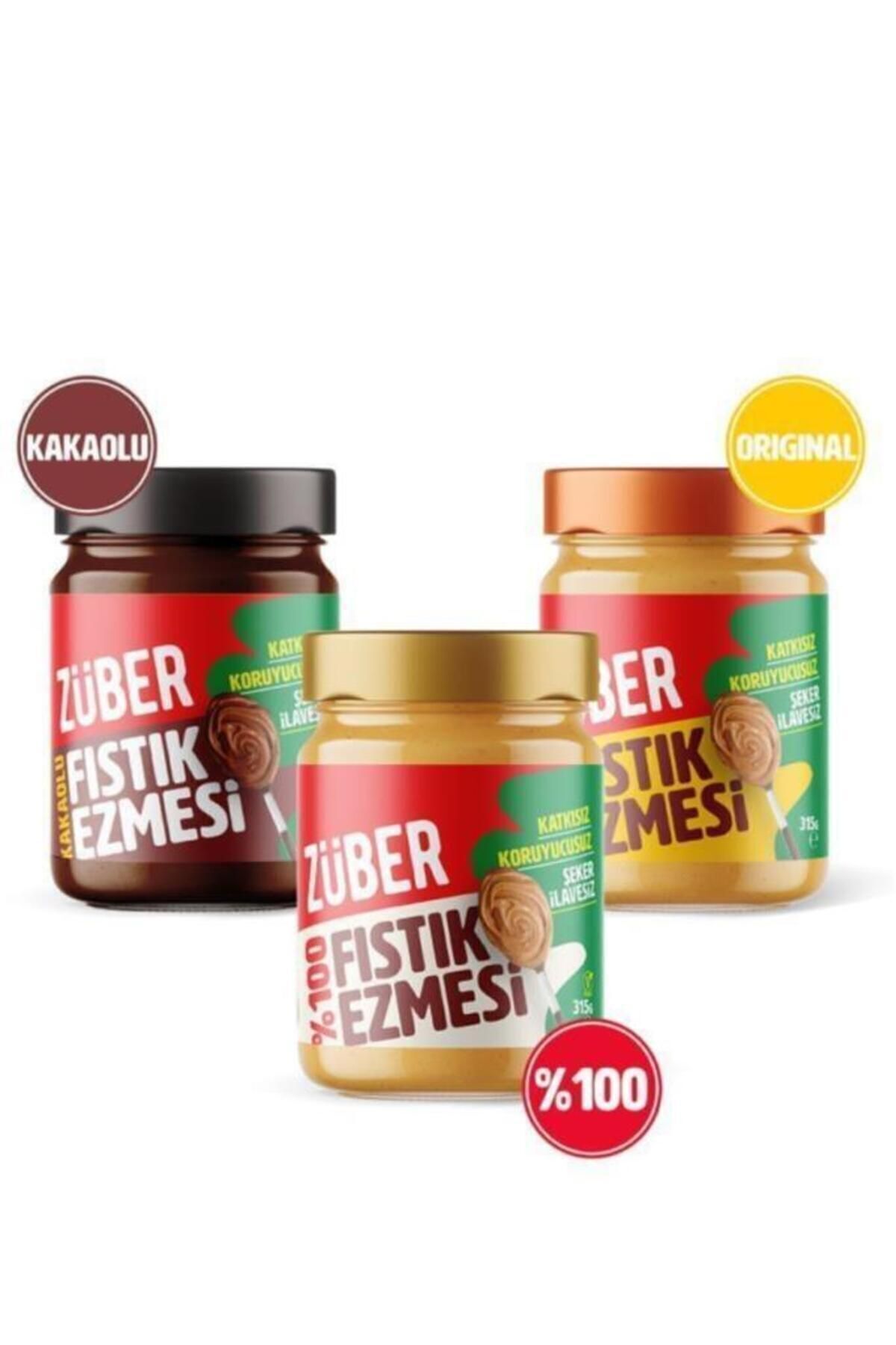 Fıstık Ezmesi Deneme Paketi 3 Adet X 315 gr