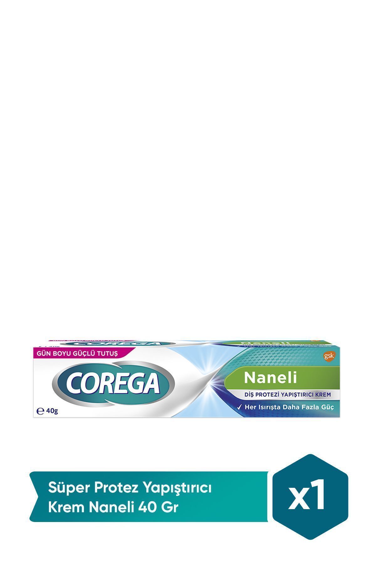 Süper Protez Yapıştırıcı Krem Naneli 40gr