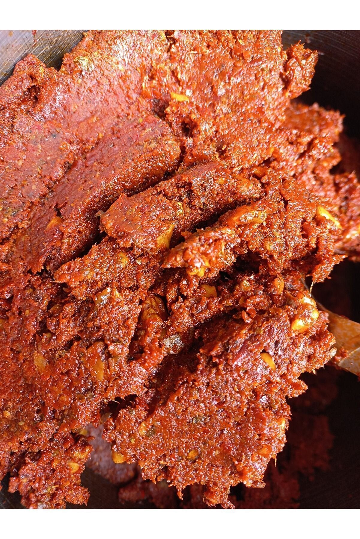 Köy Salçalı Cevizli Çemen 500 GR Acılı Acuka Cevizli Acuka Salçalı Acuka Kayseri Çemen Tokat Çemen