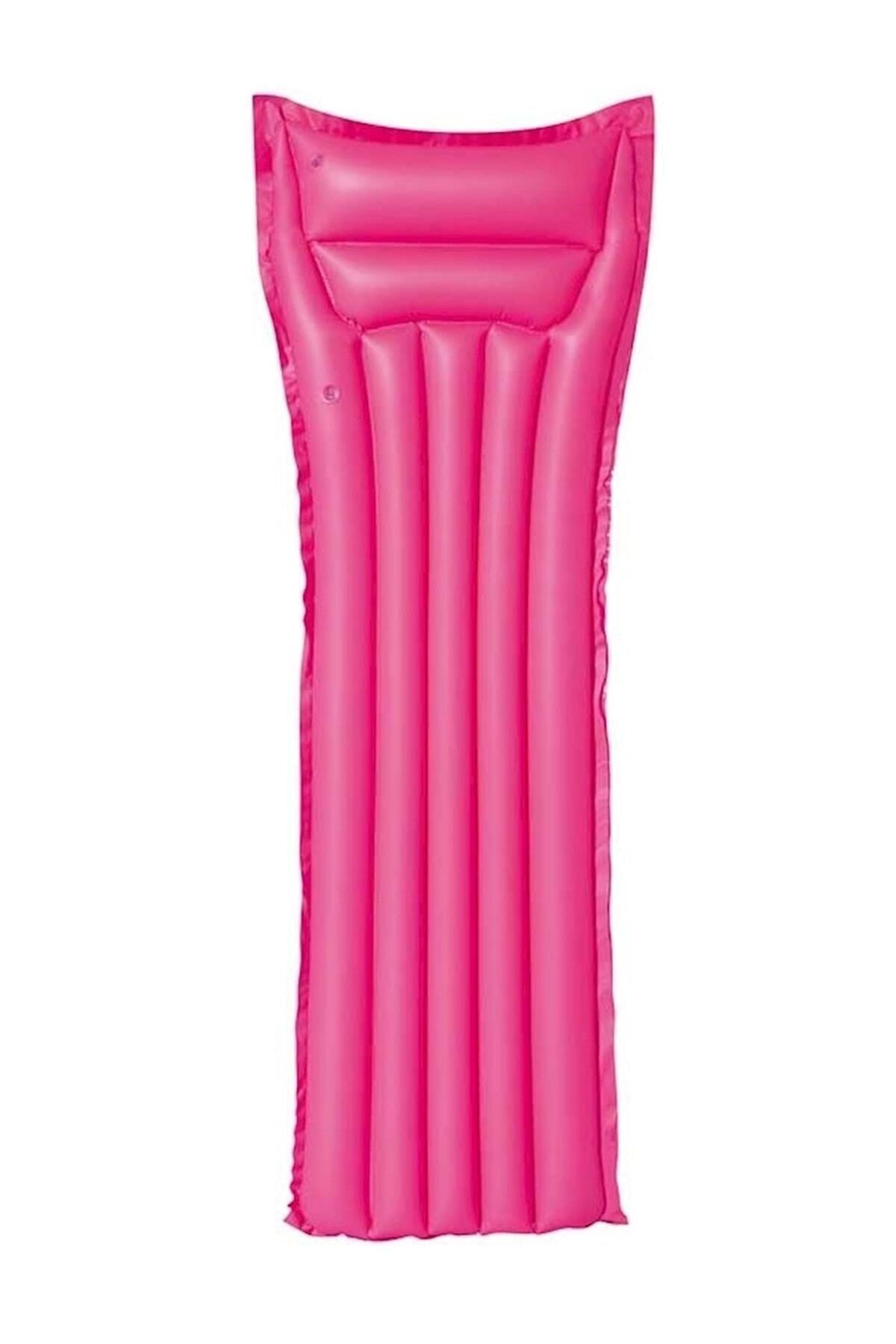 Renkli Düz Deniz Yatağı 183 Cm 44007 - Mavi-yeşil-pembe