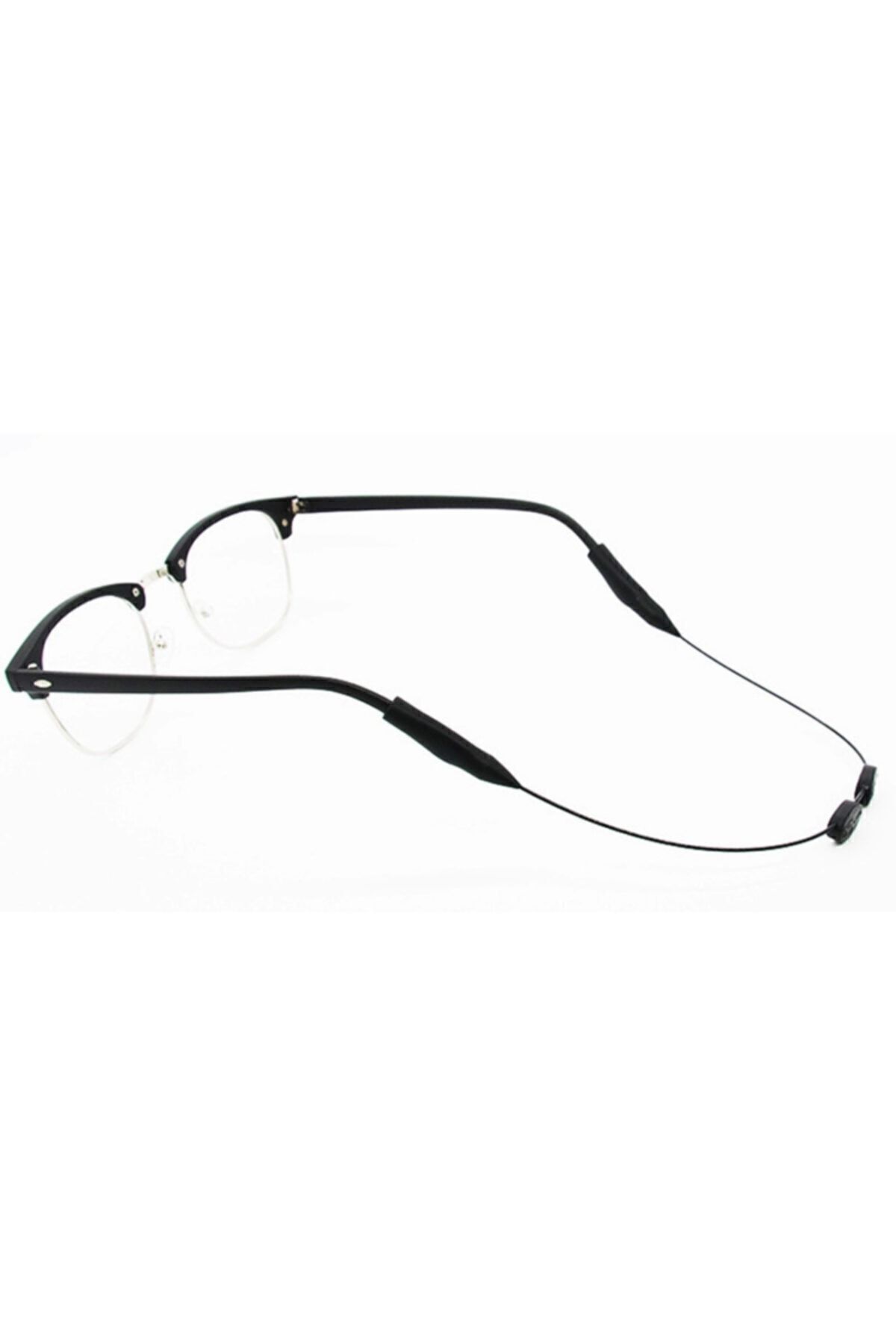 Uzun ve Kısa Ayarlı Gözlük İpi Siyah Renk Unisex