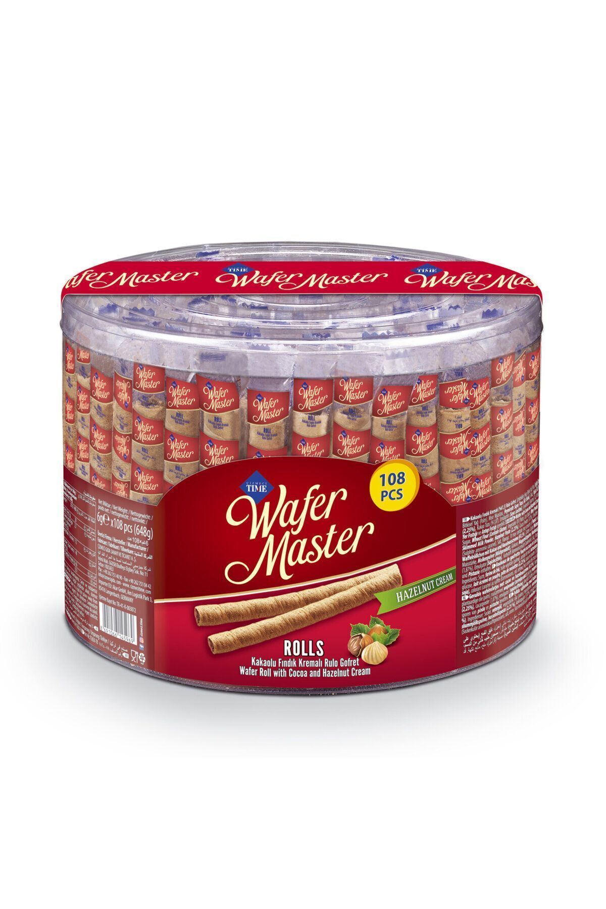 Rollstick Fındık Kremalı Rulo Gofret 108x6g