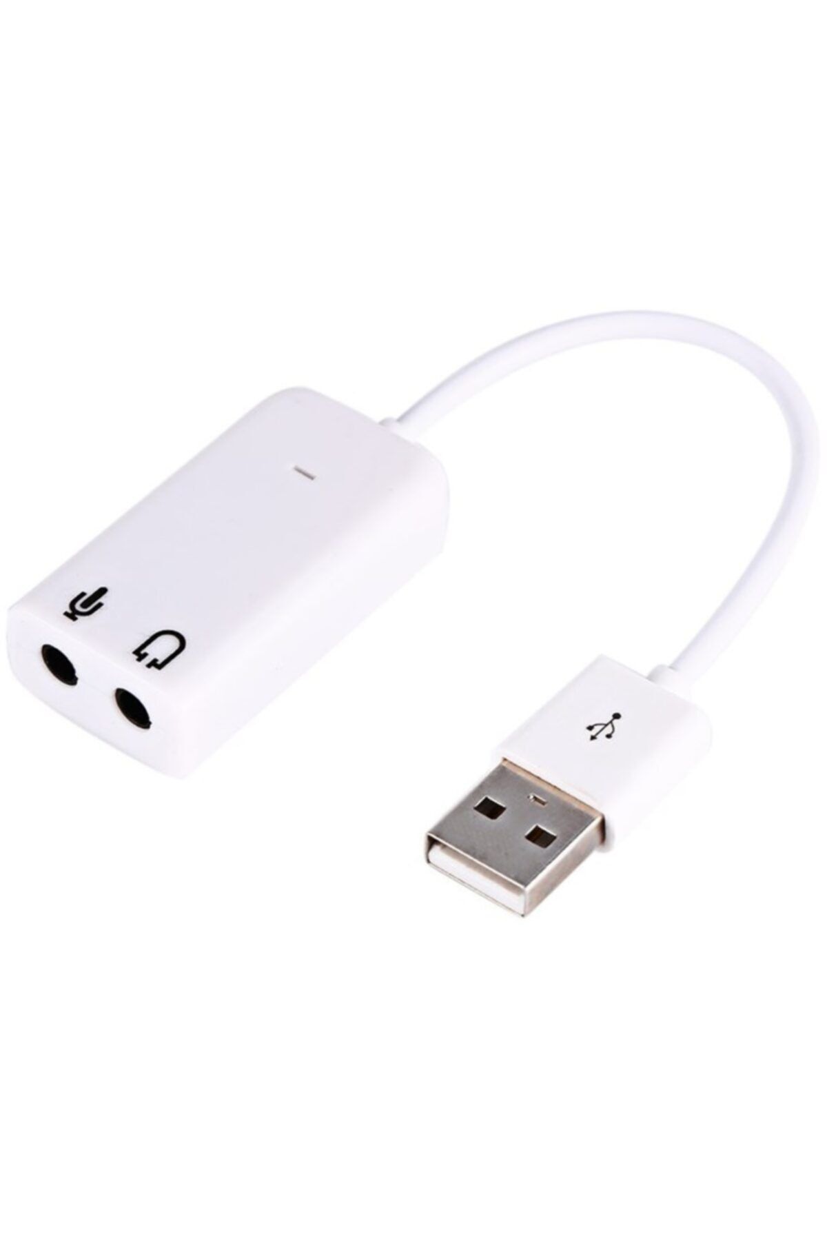 Al-4505 Harici Kablolu 7.1 Usb Ses Kartı 3.5mm Mikrofon Çevirici Dönüştürücü Adaptör