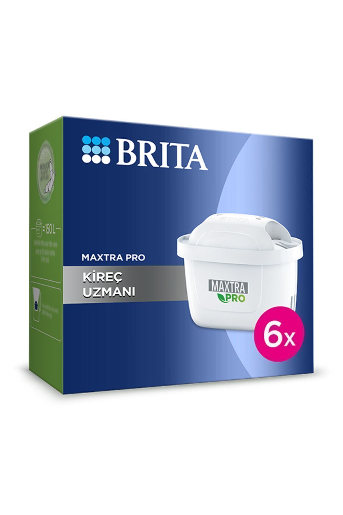 Maxtra Pro Kireç Uzmanı Yedek Su Arıtma Filtresi 6'lı