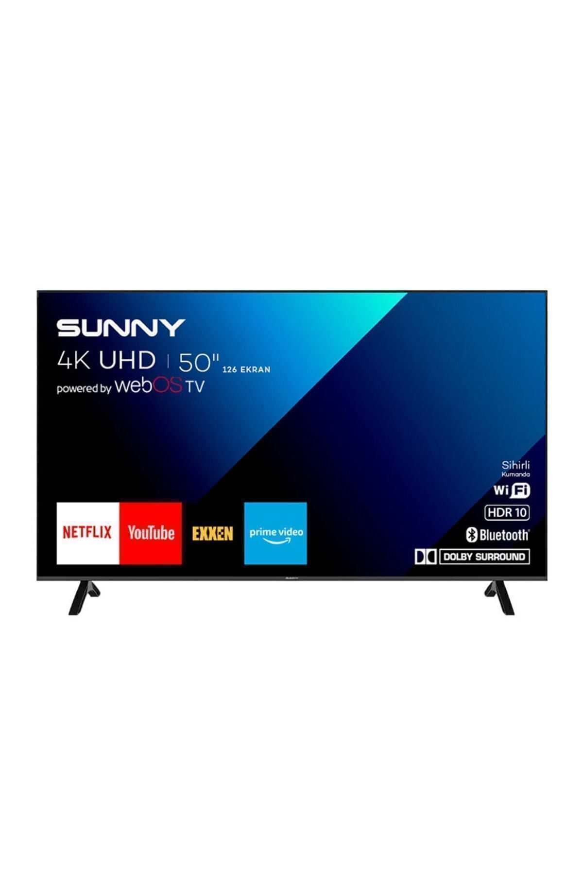 SN50FMN242 50" 127 Ekran Uydu Alıcılı 4K Ultra HD Smart LED TV