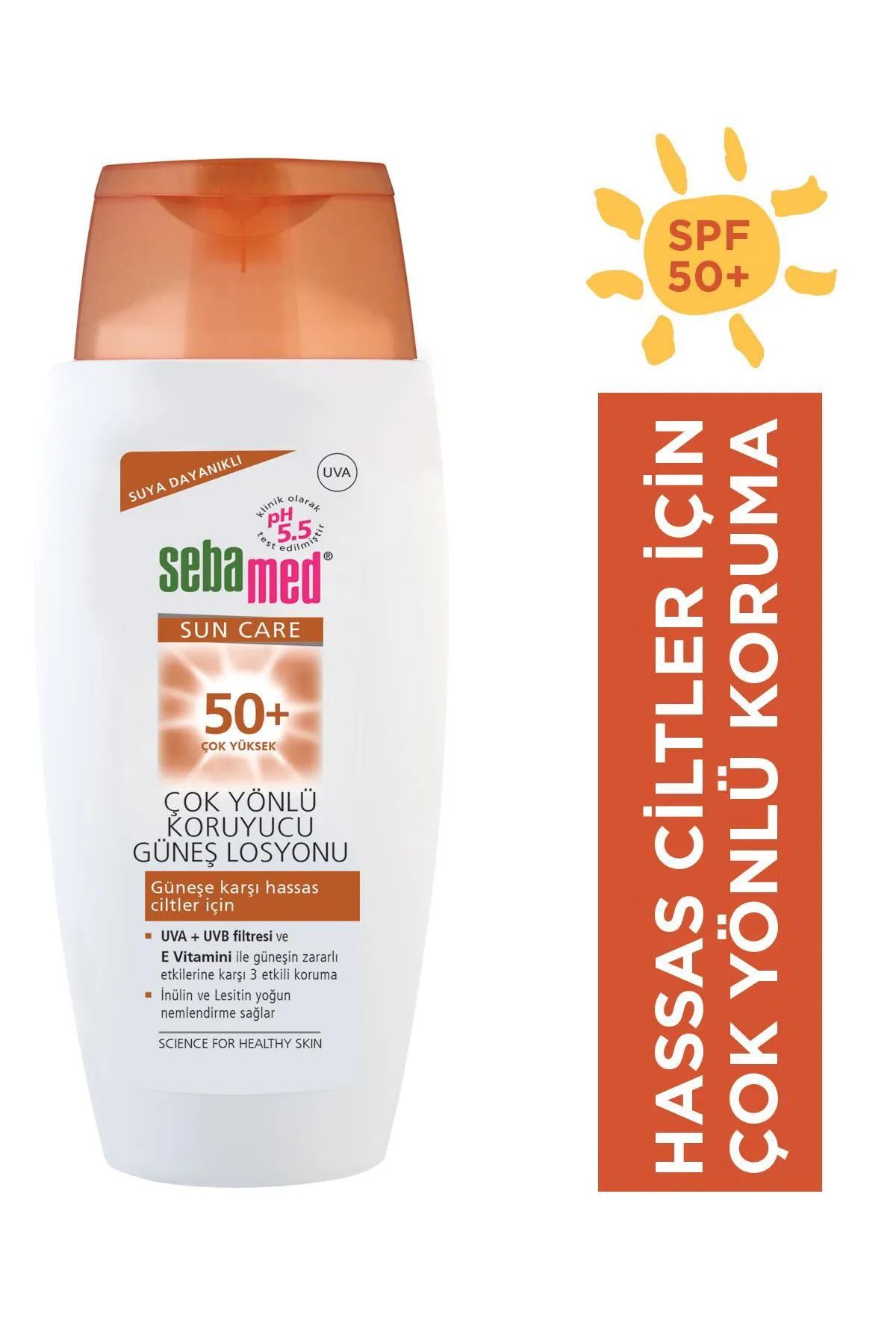 Sun Care Güneş Losyonu 50 SPF 150 Ml