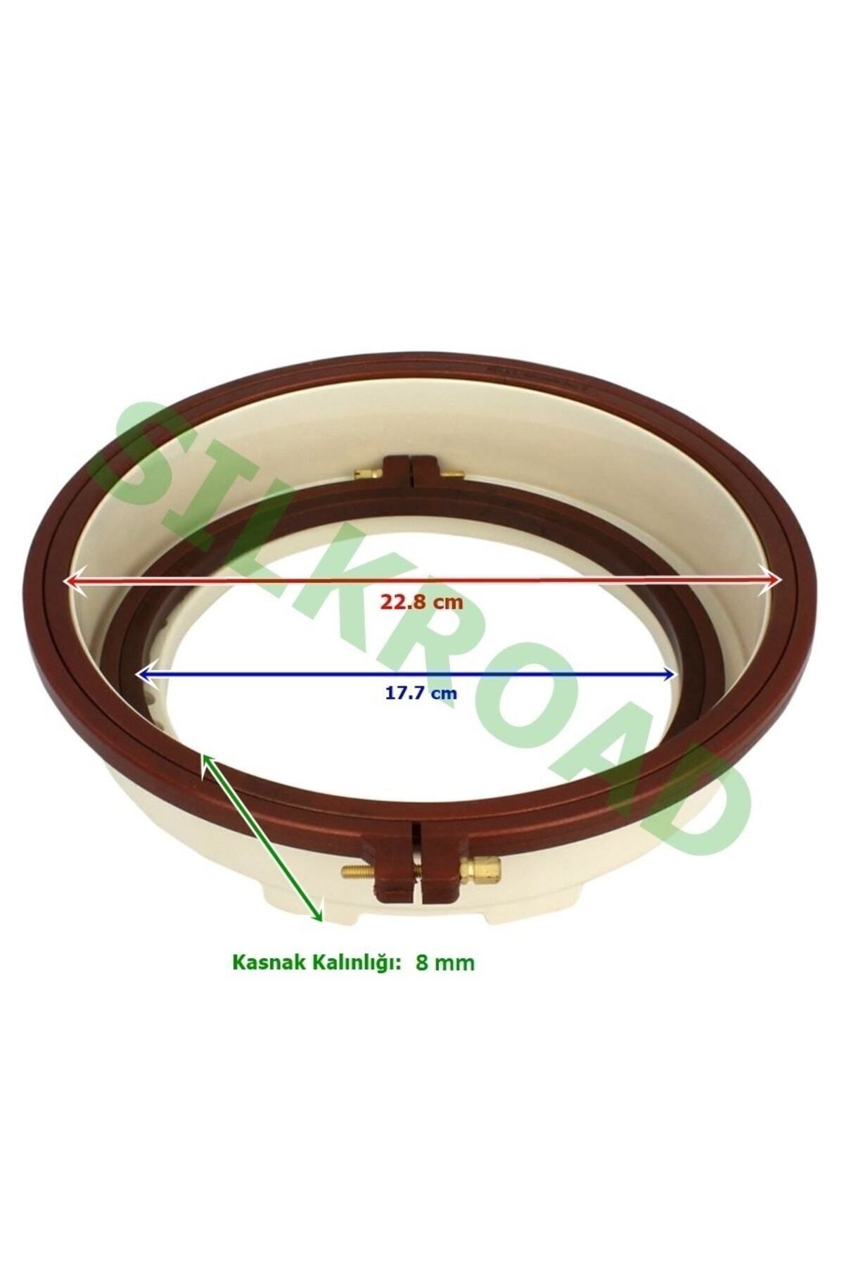 Plastik Punch Kasnağı (TAKIM) - Panç Nakış Kasnağı - 177x228mm - 56mm (2 ADET KASNAK DAHİLDİR)