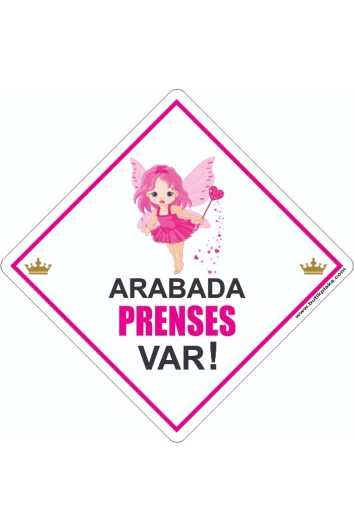 Dikkat Arabada Bebek Var/pleksi Ikaz Levhası/ Peri Kızı