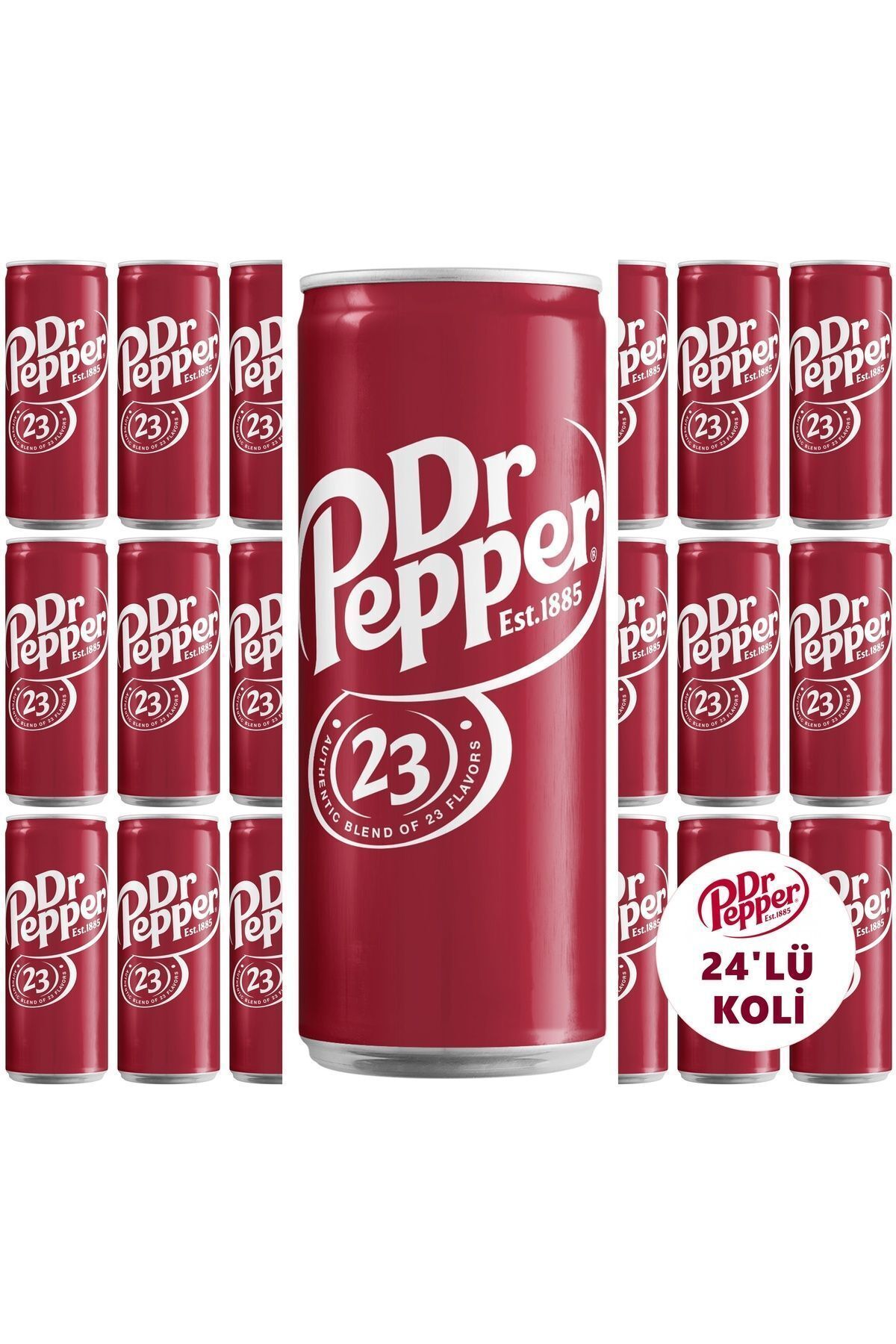 Dr Pepper 330ml 24'lü Koli