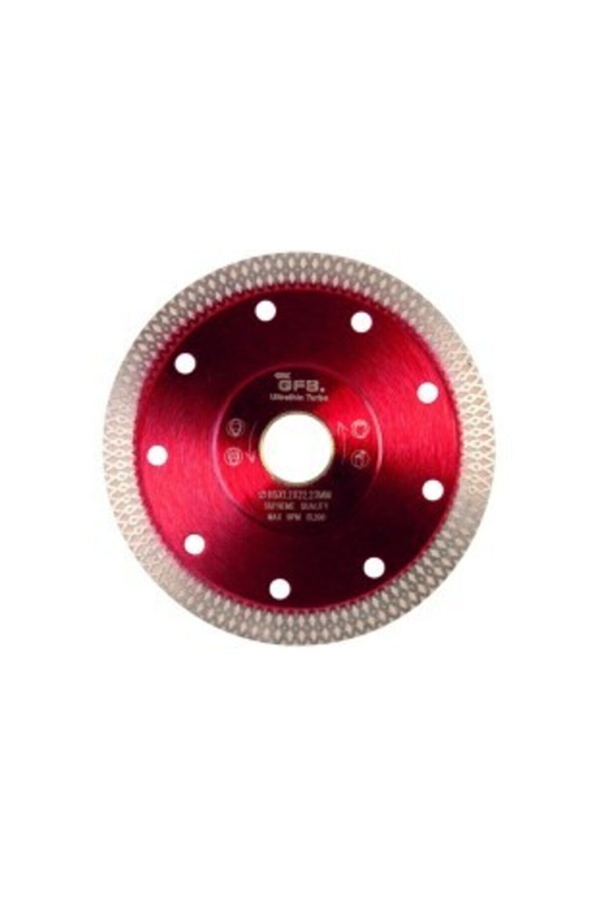 Hassas Kesim Çapraz Diş Ince Turbo Elmas Seramik-fayans Kesici 115 Mm -2394