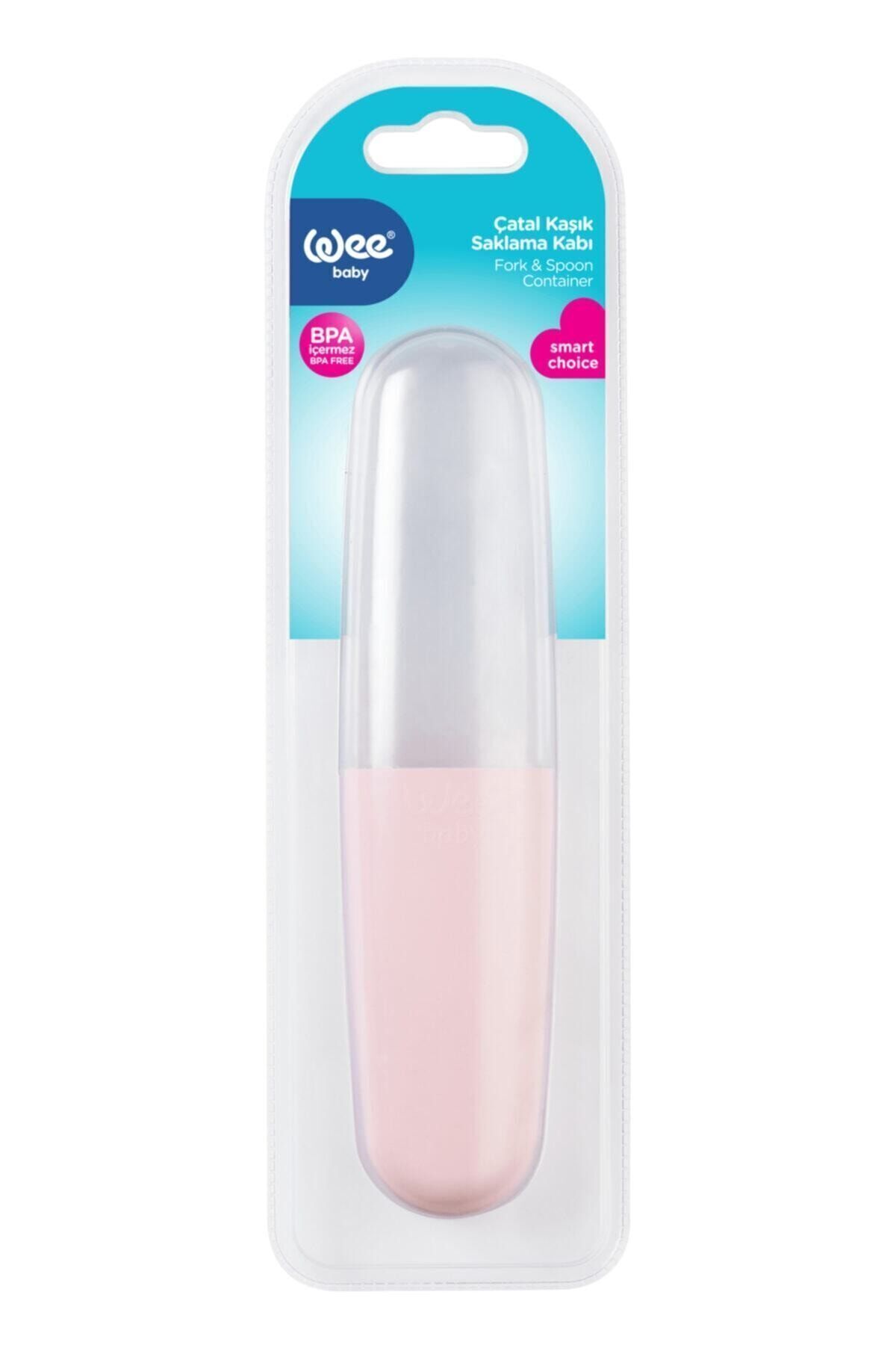 Çatal Kaşık Saklama Kabı - Pembe