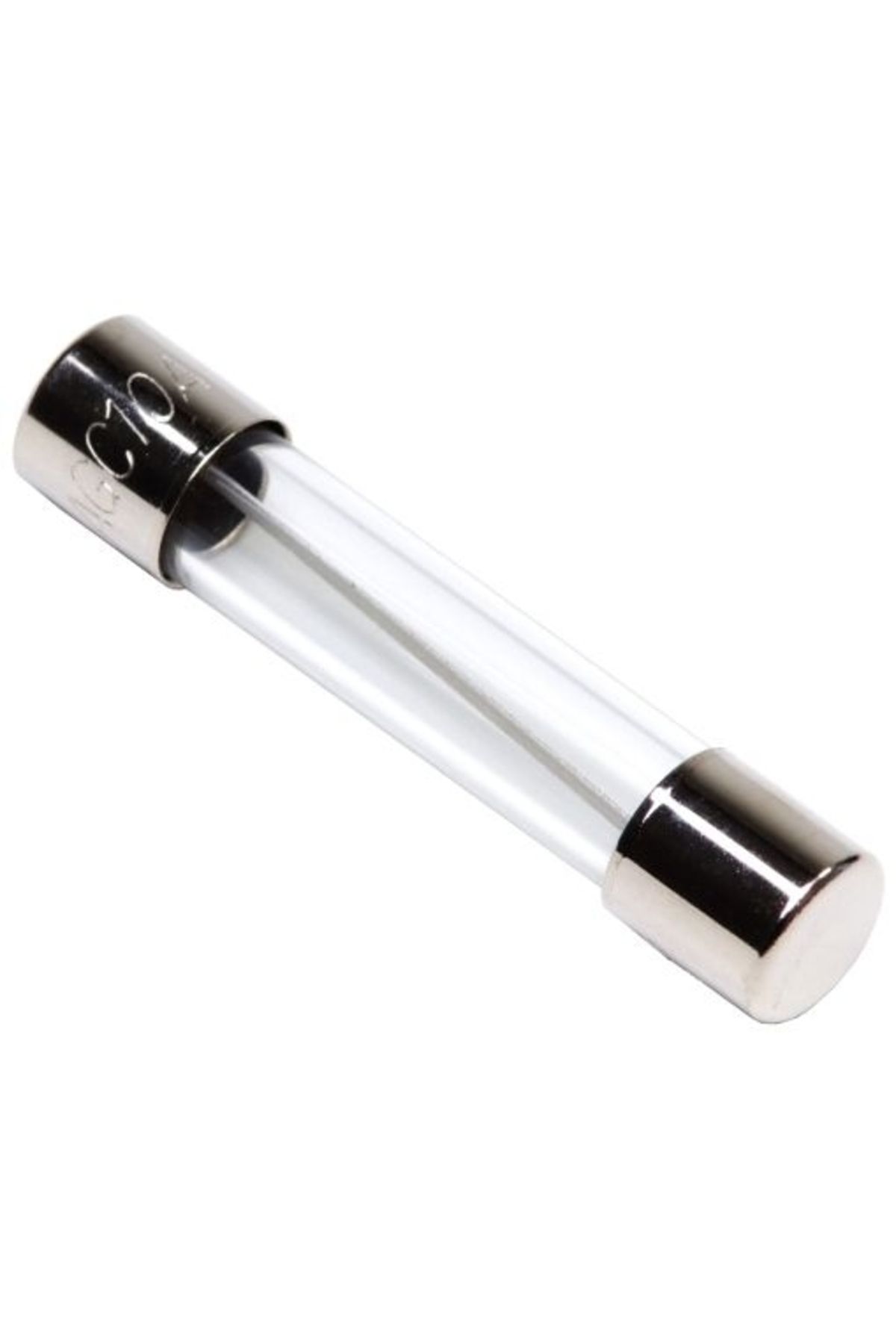 3amper Büyük Cam Sigorta 6x30mm - 100 Adet