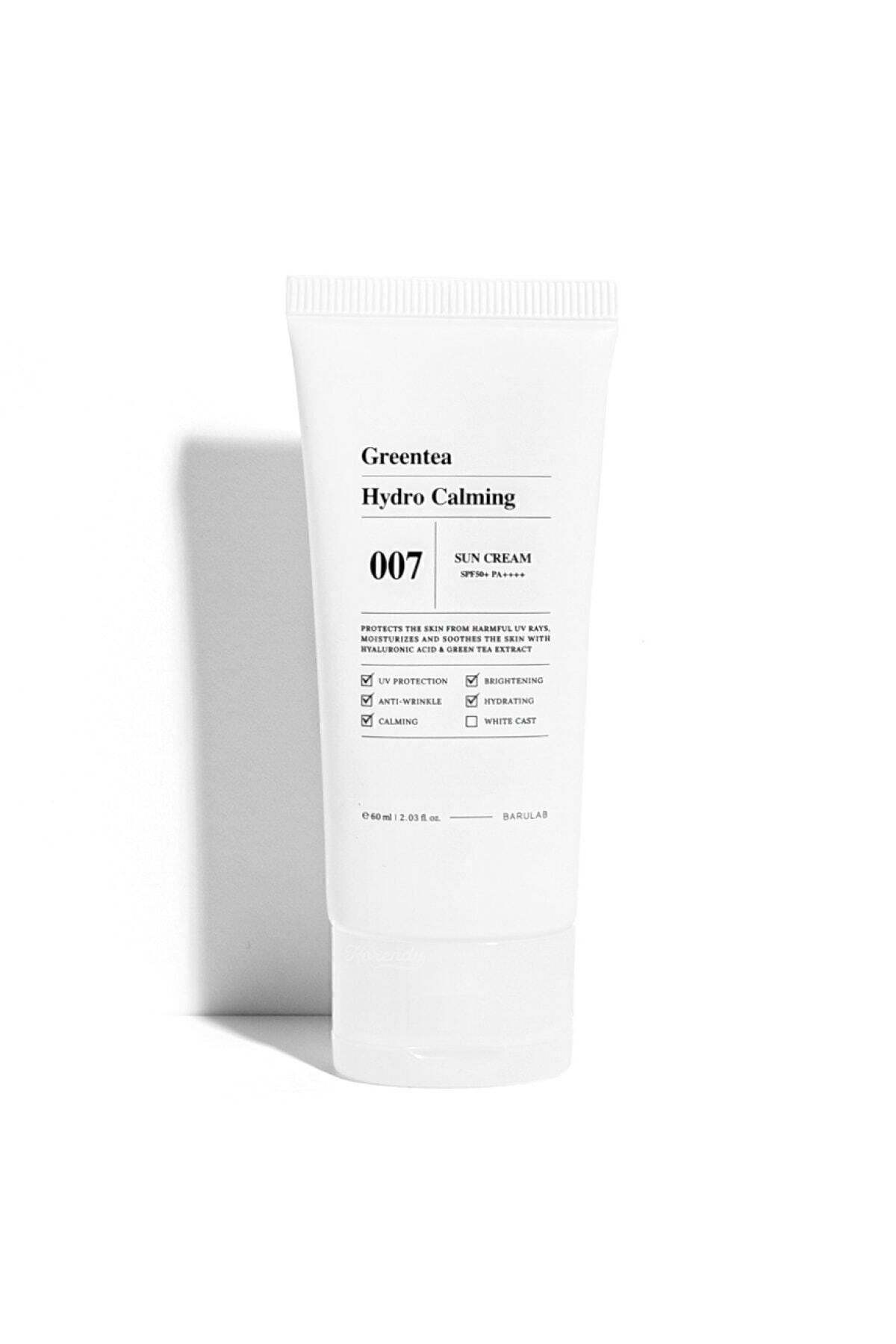 Greentea Hyrdo Calming Sun Cream - Yeşil Çaylı Kimyasal Filtreli Güneş Kremi 60ml