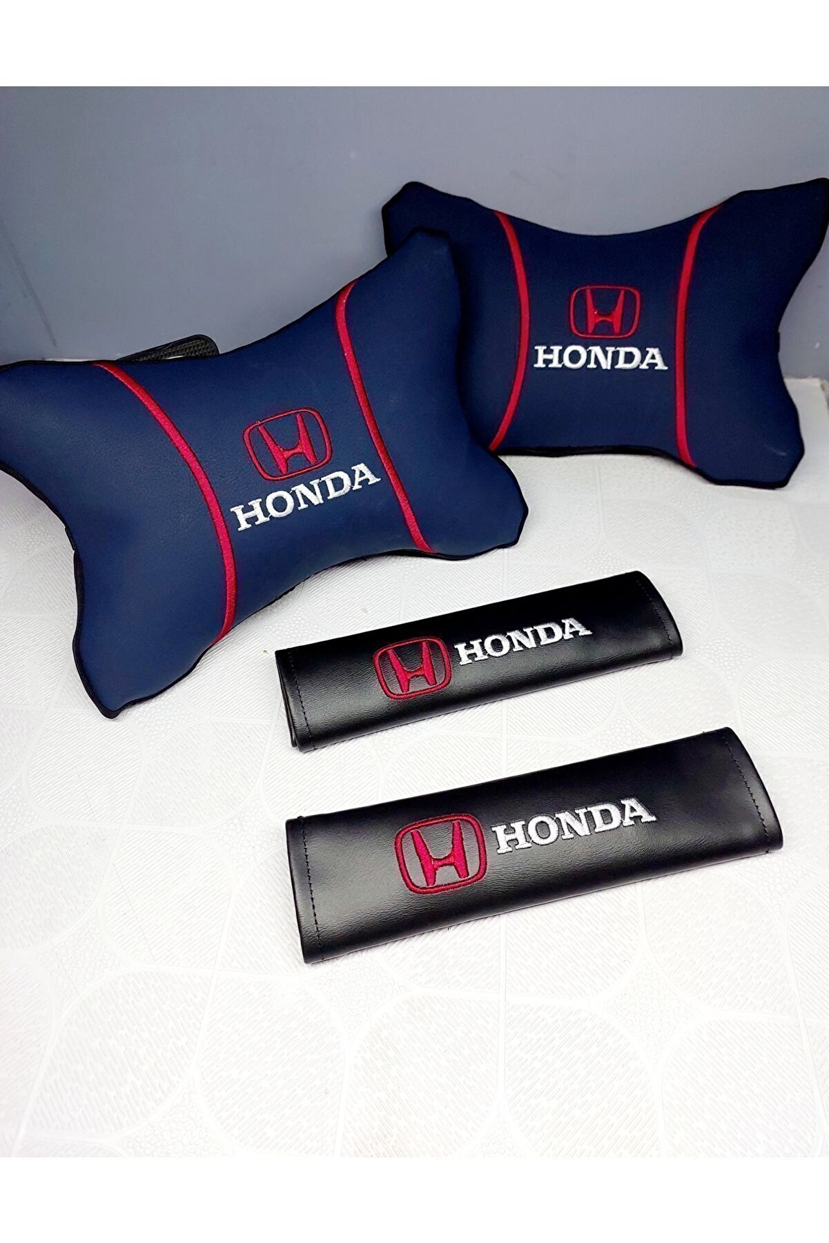 Oto Boyun Yastığı 2'li Kemer Pedi Honda 2 Li Set