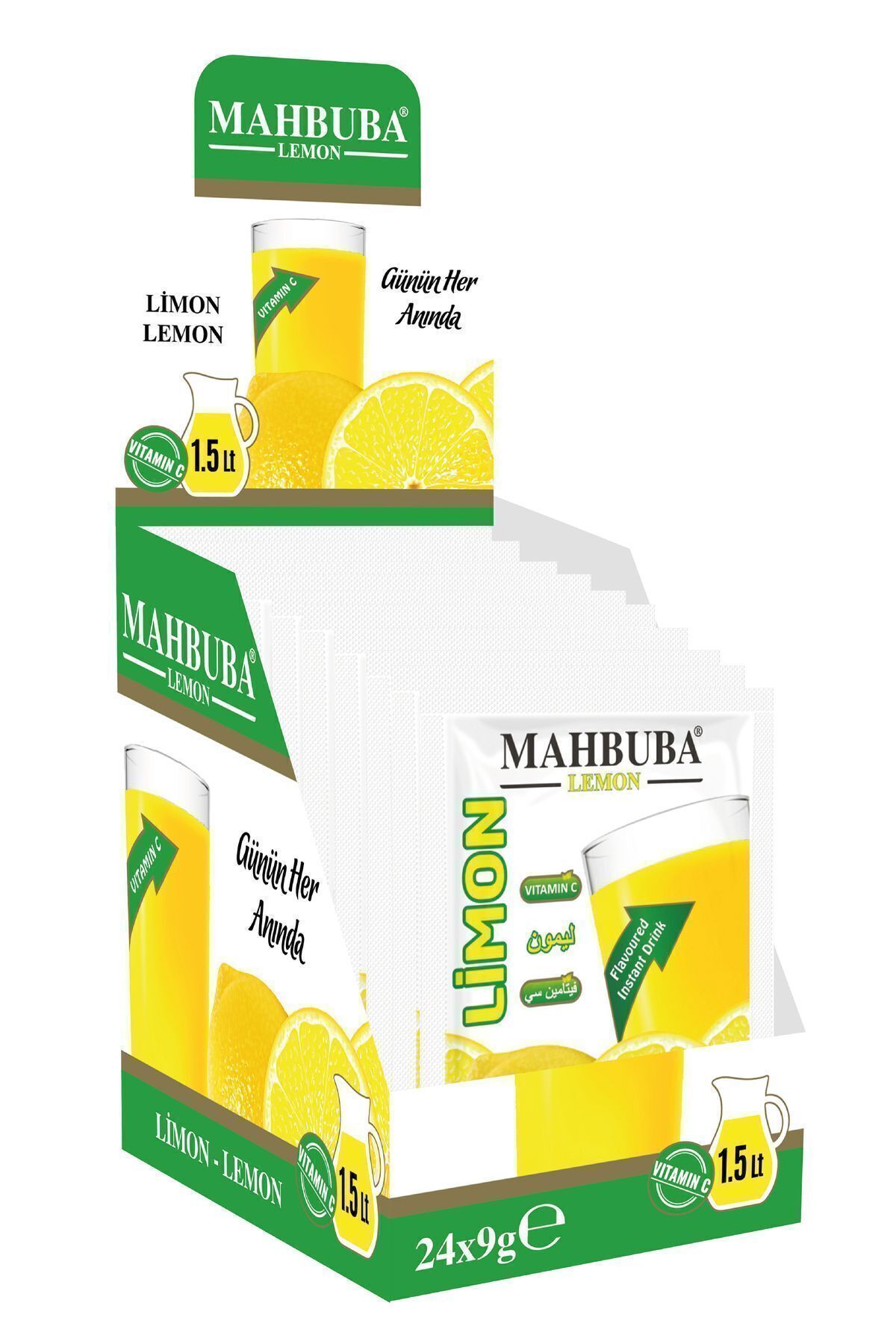 Limon Aromalı Soğuk Toz Içecek 24x9gr