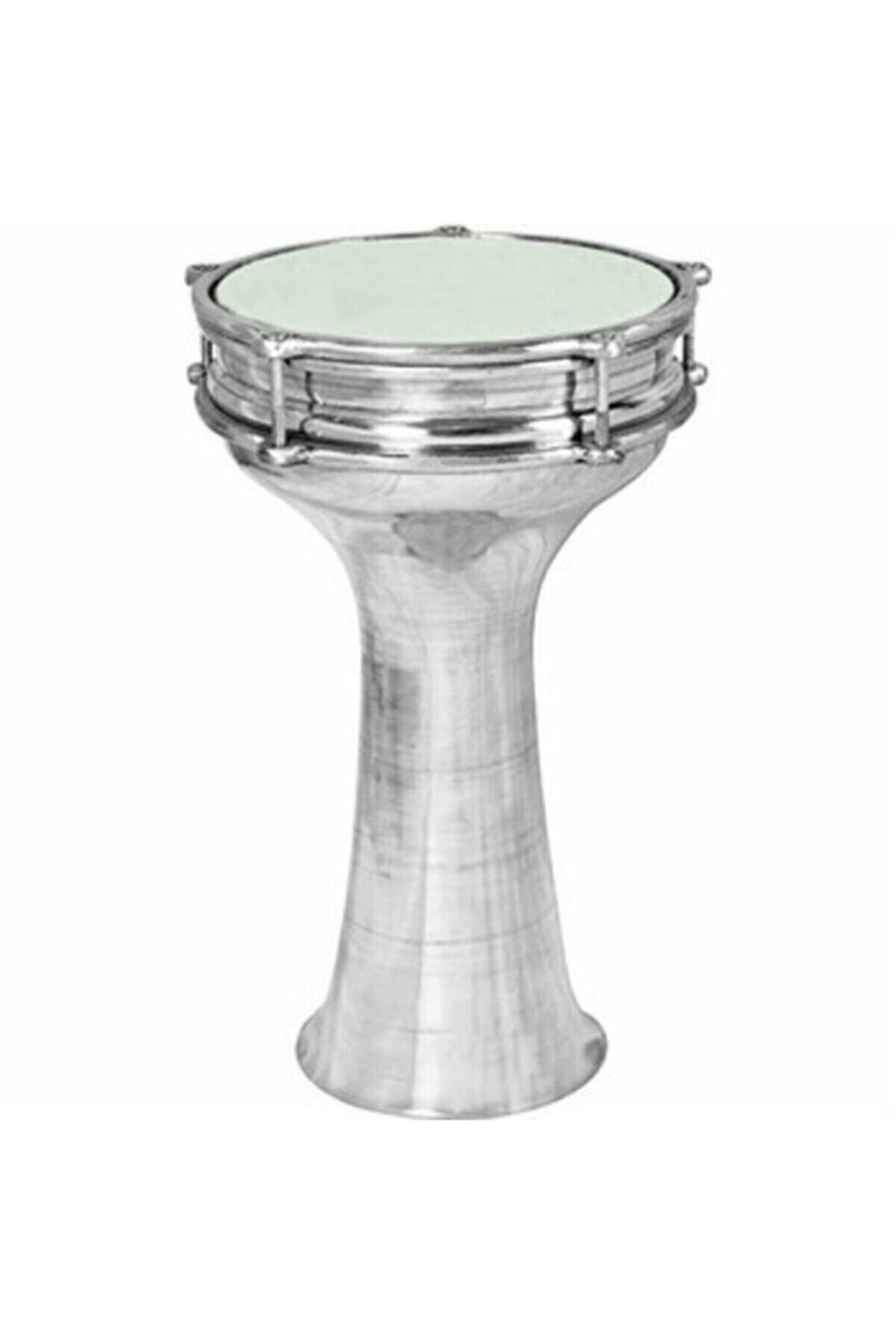 2 Numara Alüminyum Darbuka Yükseklik 32 cm Çap 17 cm