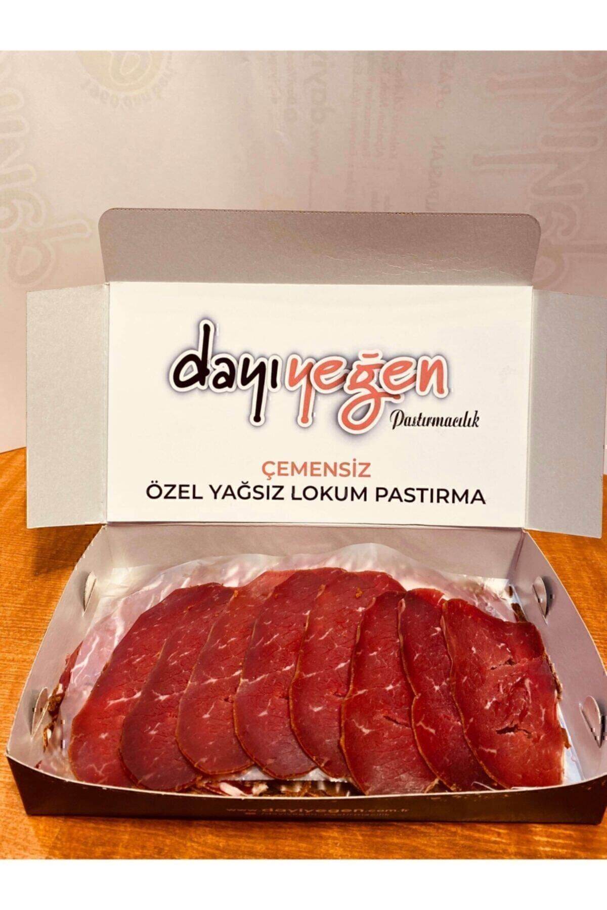 Dayı Yeğen Çemensiz Özel Yağsız Pastırma 500 gr Doğal - Kayseri