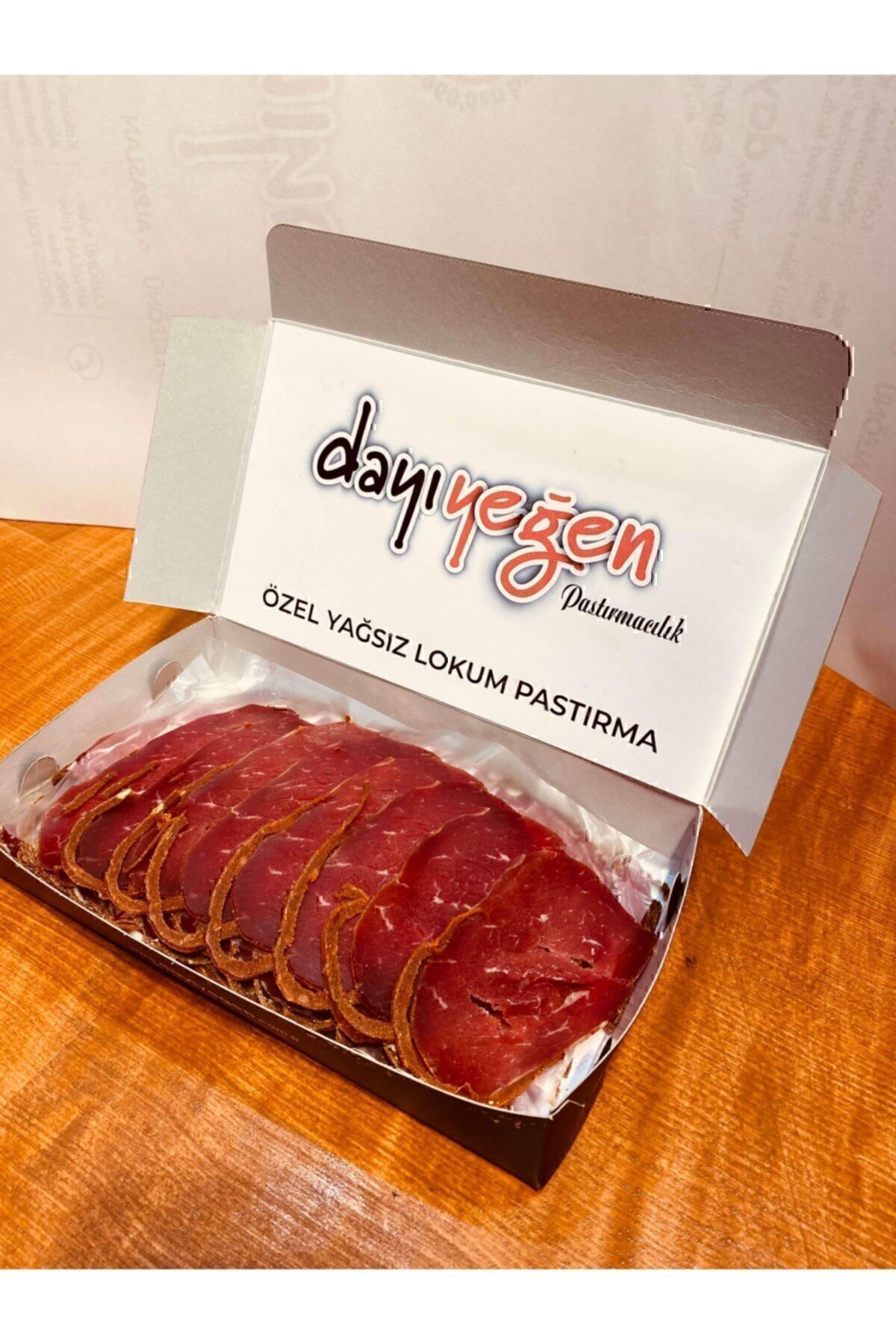 Dayı Yeğen Özel Yağsız Pastırma 500 gr %100 Doğal - Kayseri