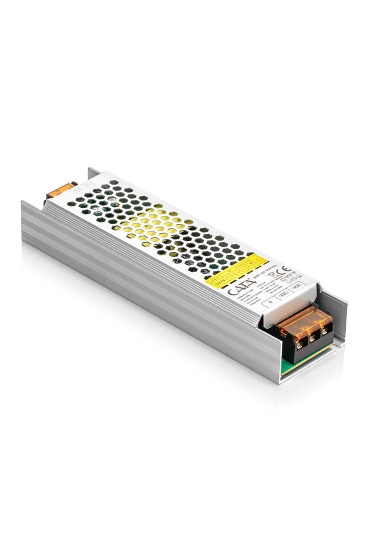 12,5 Amper Şerit Led Trafosu 150w Slim-fansız Ct-2560