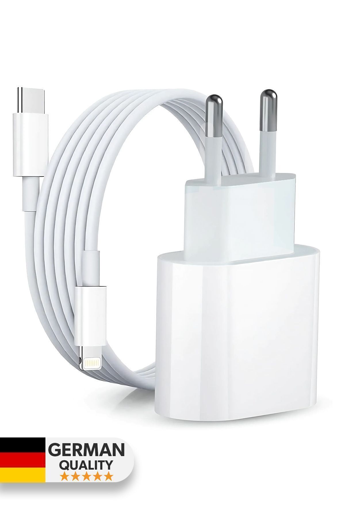 By Deji Iphone 8 X Xs Xr 11 12 13 14 / Pro Max Mini Plus Cihazları Hızlı Şarj Aleti 20w Lightning