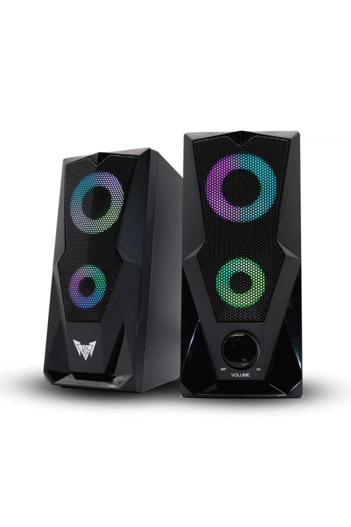 Bilgisayar Hoparlörü Cms-1003-7 Aydınlatmalı 5wx2 10w