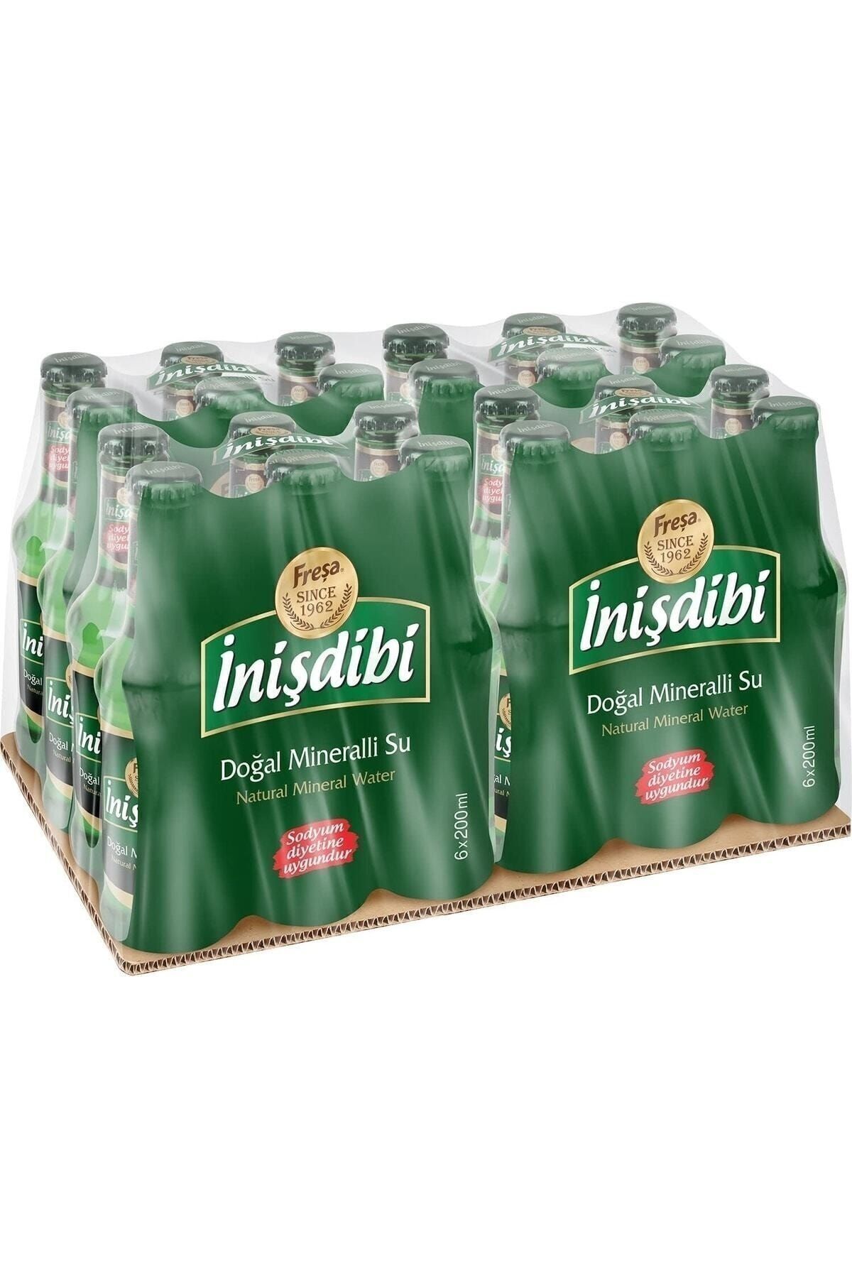 İNİŞDİBİ 200 CC DOĞAL MADEN SUYU 24 LÜ