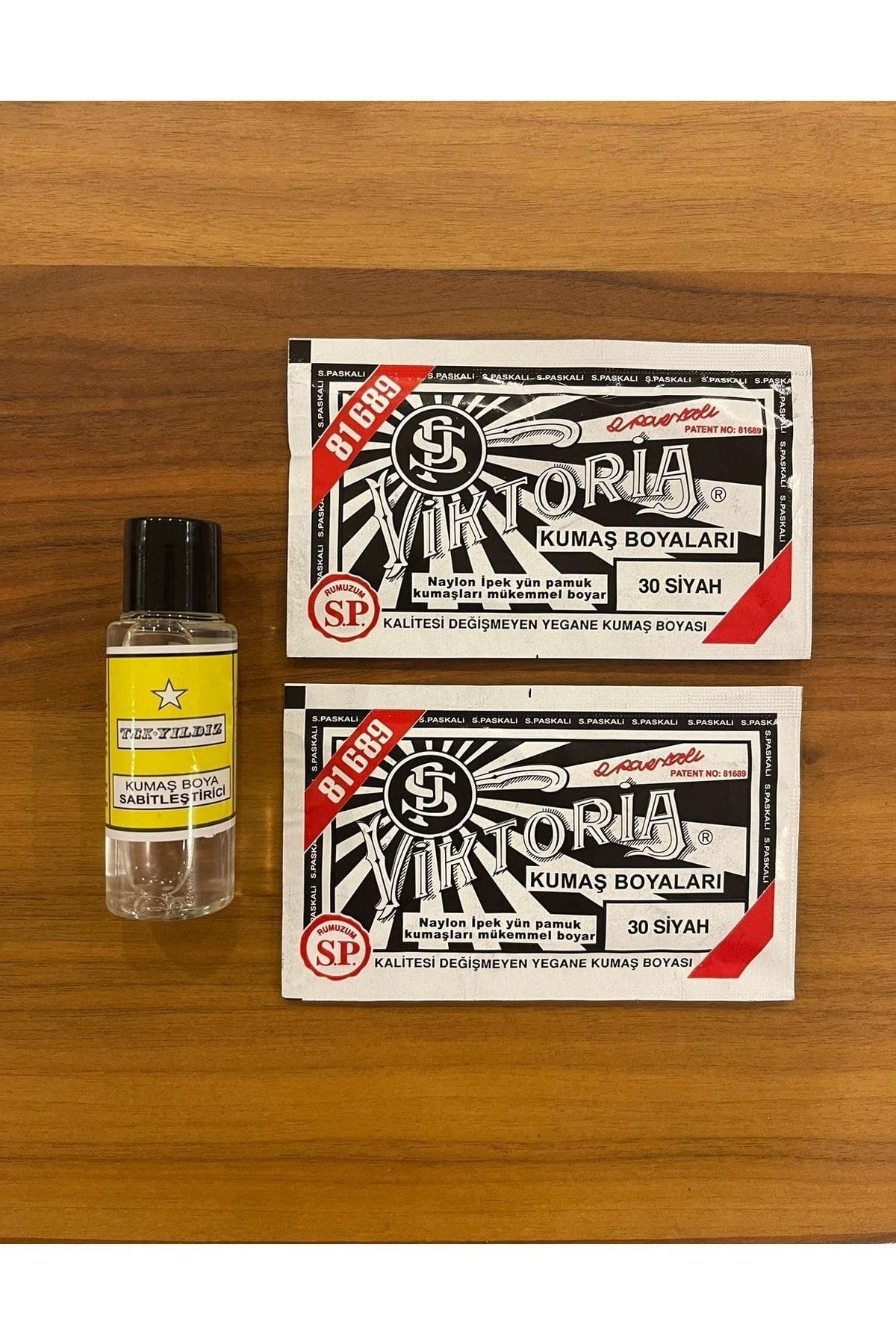 Kumaş Boyası Siyah 2 Paket+sabitleme 1paket