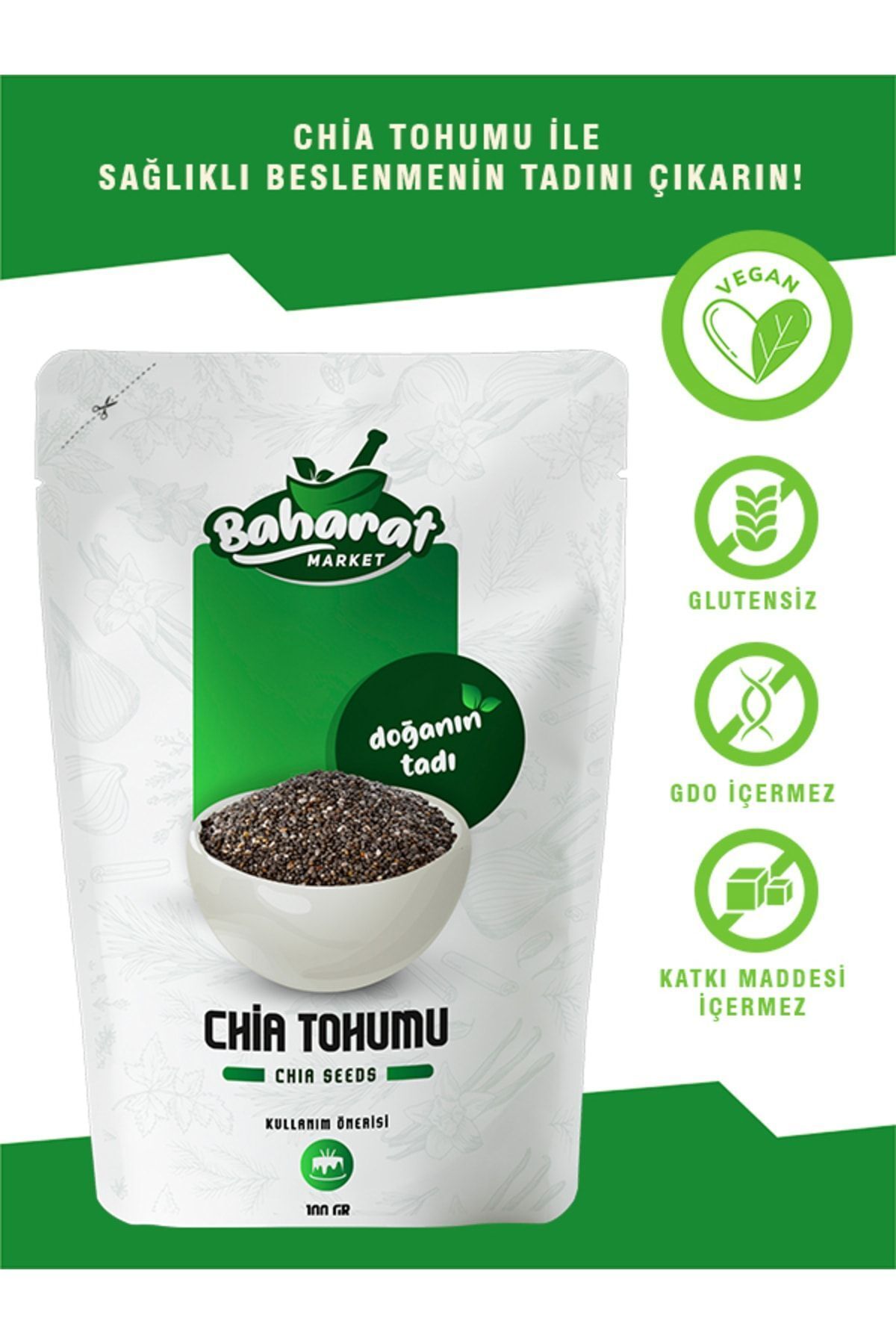 Chia Tohumu Çiya Tohumu 100gr